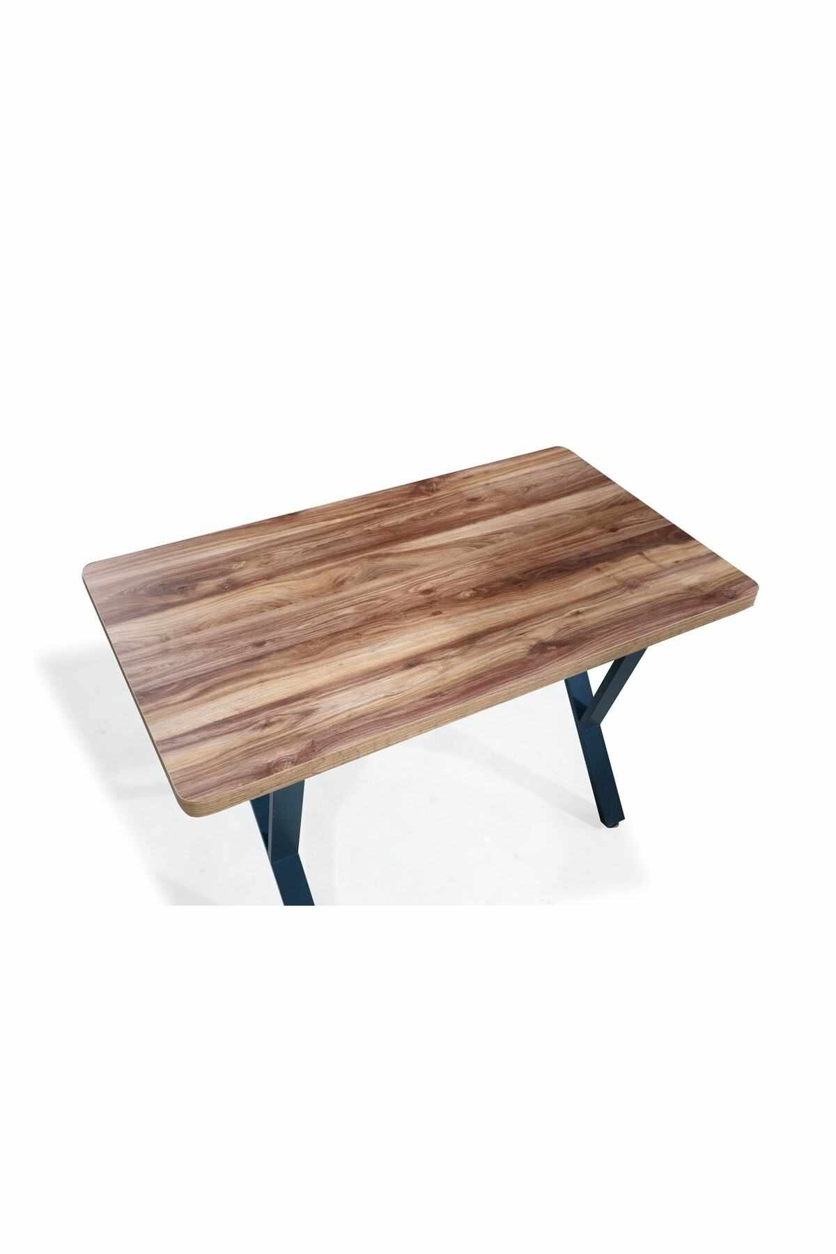 Set lounge gradina Nergiz 3+1+1 - Dark gri, 200 x 78 x 58 cm, gri inchis, metal, dark gri — imaginea 3
