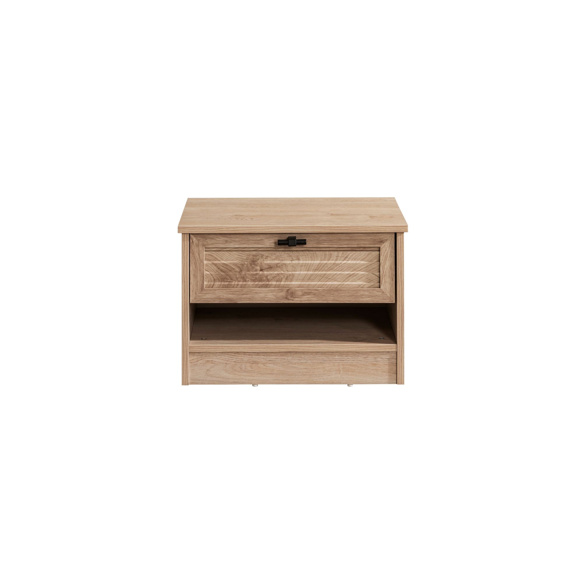 Noptiera Polo, 56 x 44 x 40 cm, maro, PAL melaminat — imaginea 2
