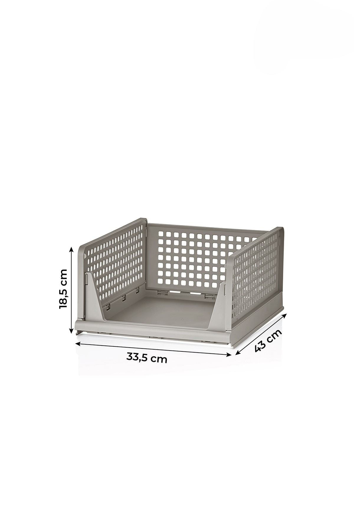 Raft multifunctional Lavine, 33, 5 x 55, 5 x 43 cm, maro deschis, design modern, light maro — imaginea 3
