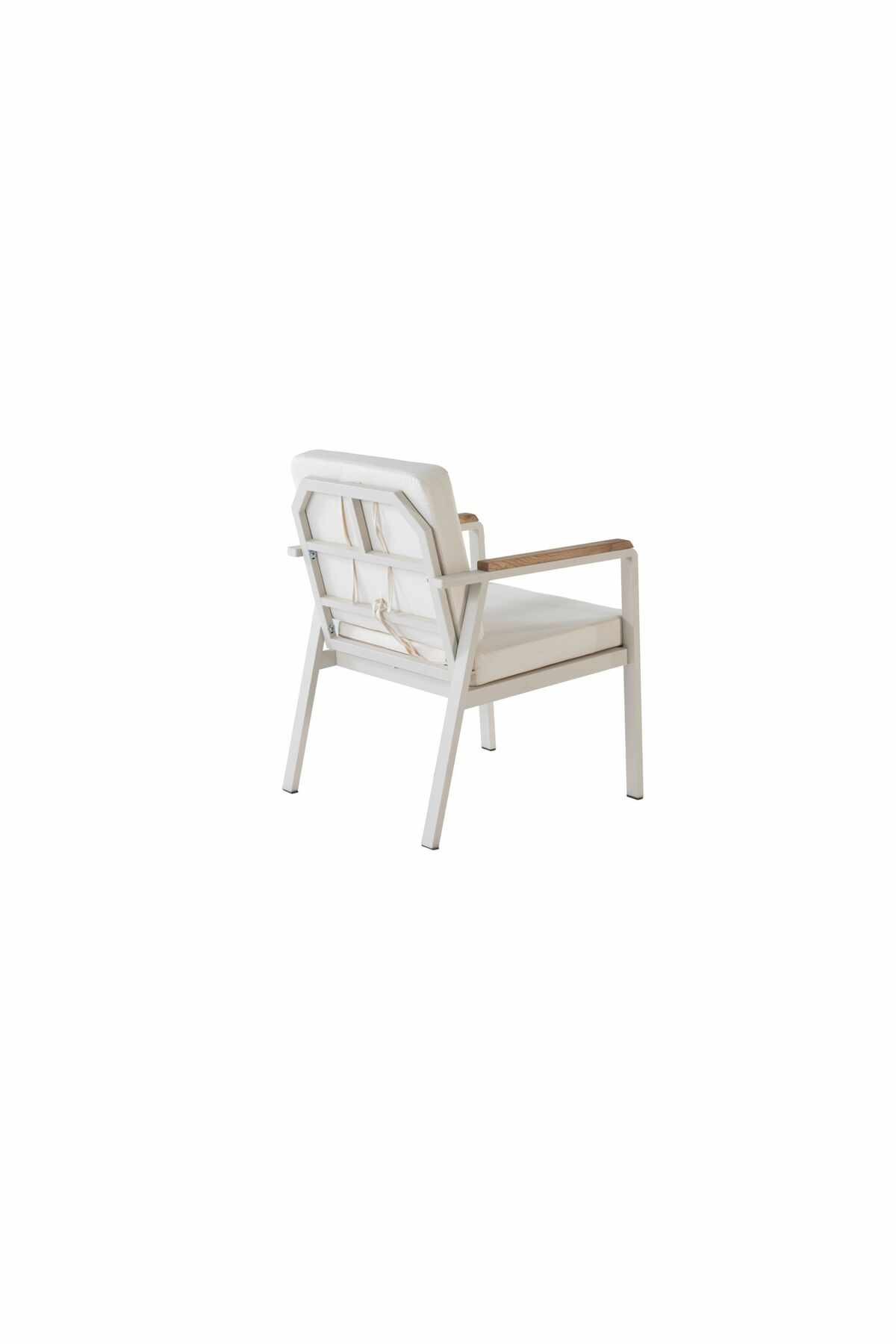 Scaun Monte, 56 x 78 x 56 cm, crem — imaginea 2
