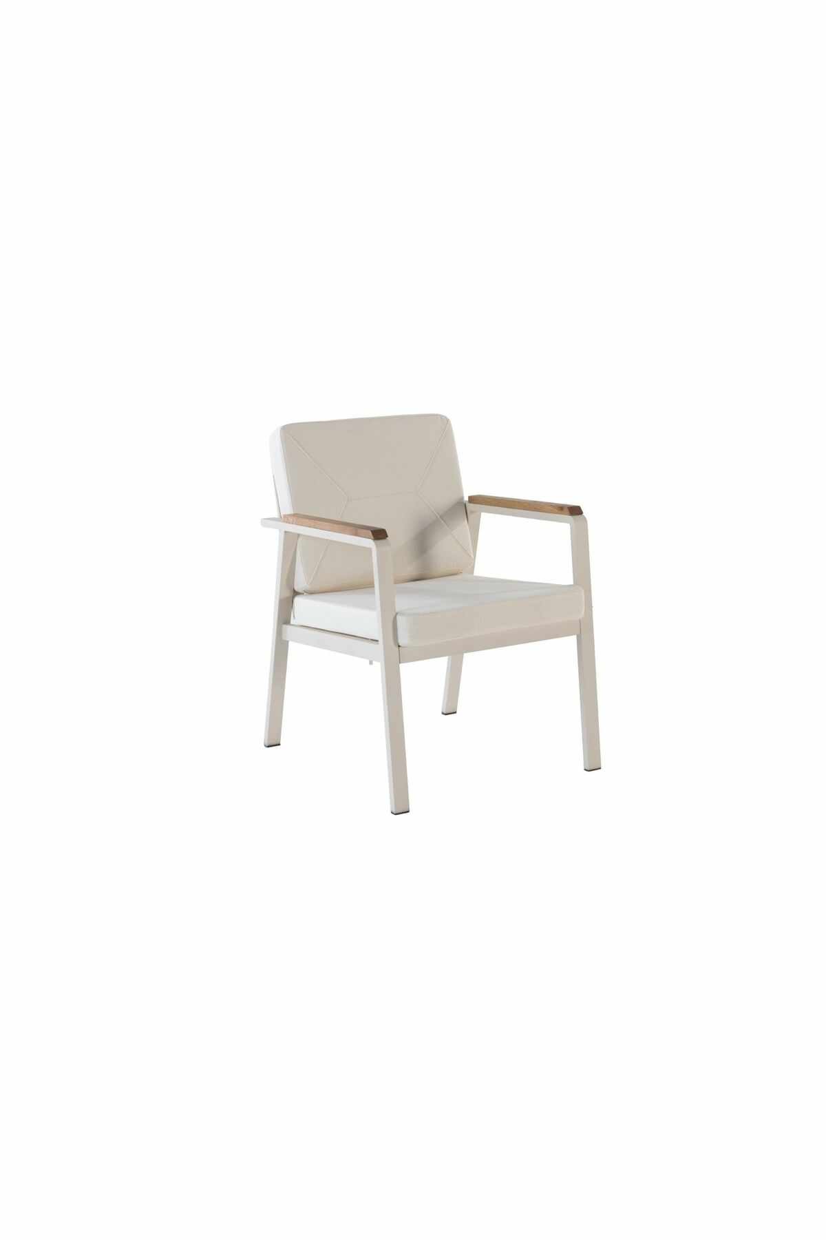 Scaun Monte, 56 x 78 x 56 cm, crem — imaginea 4