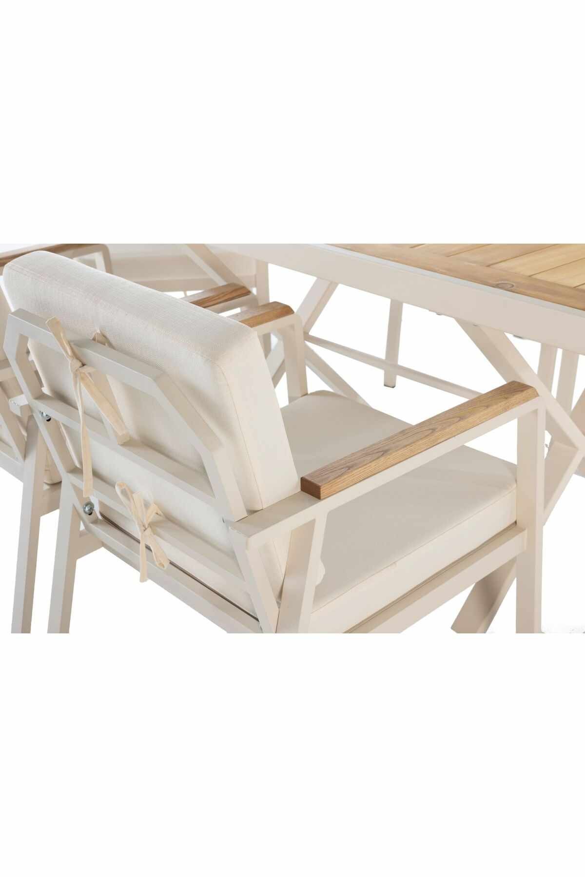 Scaun Monte, 56 x 78 x 56 cm, crem — imaginea 8
