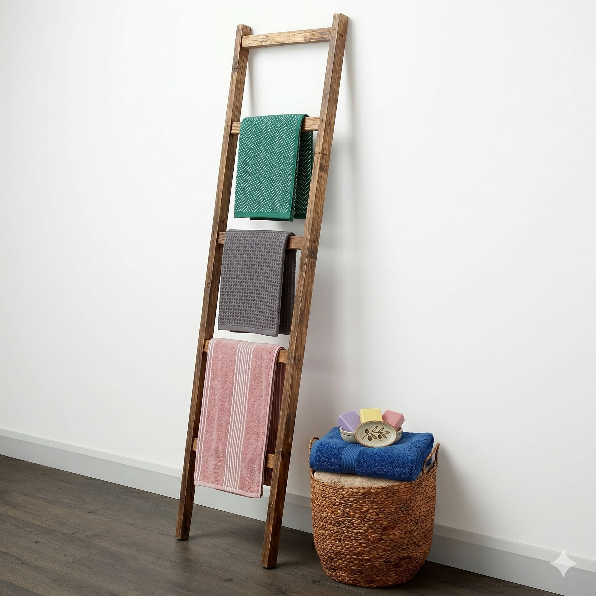Raft decorativ de perete din lemn Raf364, 40 x 120 x 4 cm, lemn natur, lemn, design modern — imaginea 2