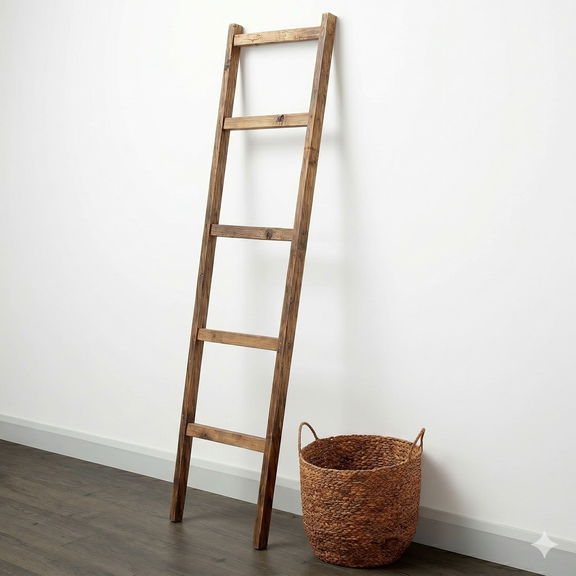 Raft decorativ de perete din lemn Raf364, 40 x 120 x 4 cm, lemn natur, lemn, design modern — imaginea 3