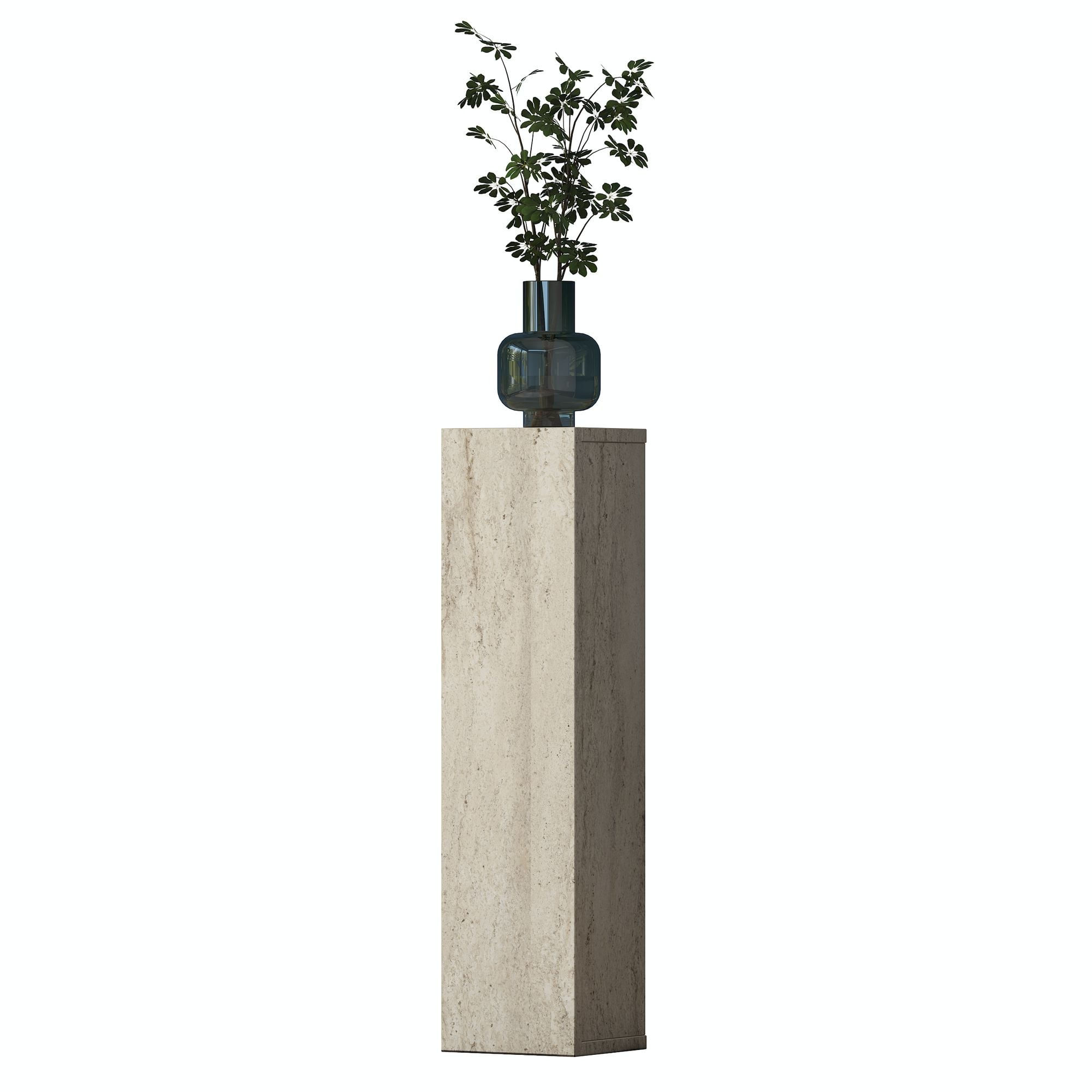 Masuta laterala AD107 - 4741, 20 x 80 x 18,2 cm, travertin, PAL — imaginea 12