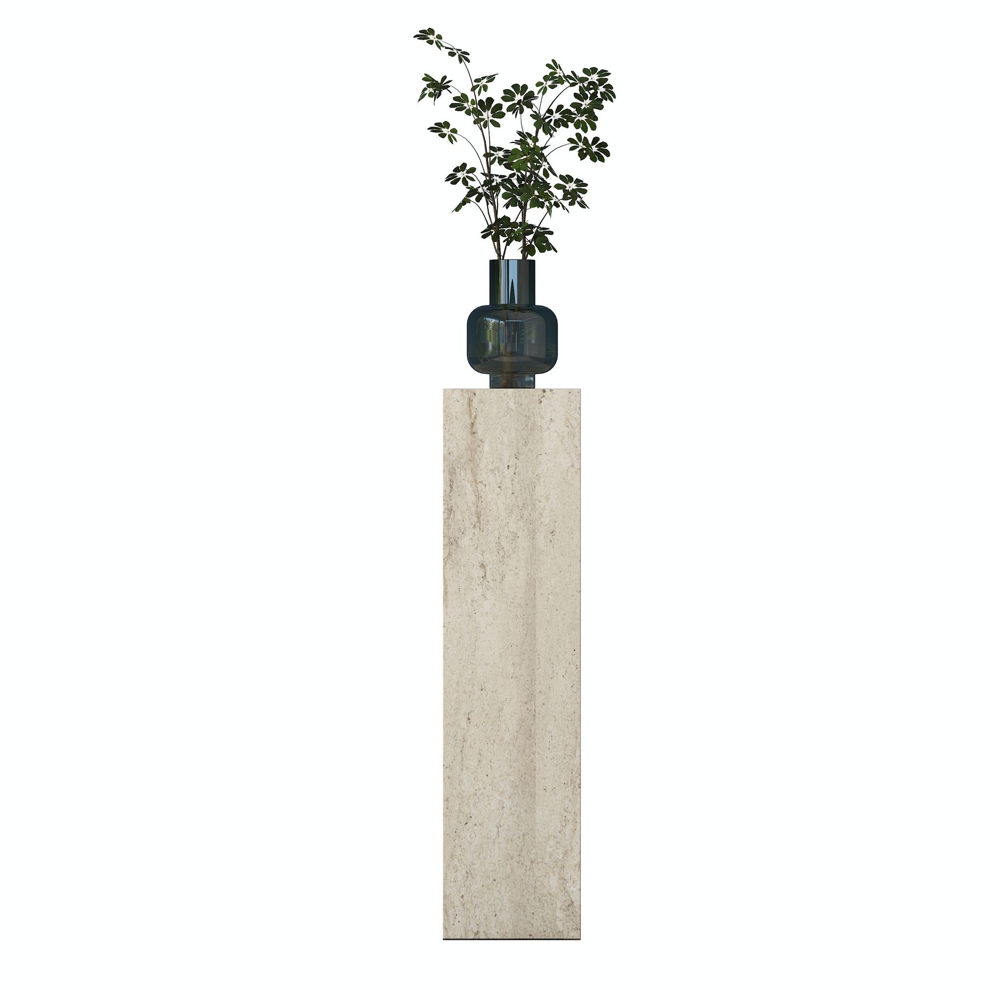 Masuta laterala AD107 - 4741, 20 x 80 x 18,2 cm, travertin, PAL — imaginea 13