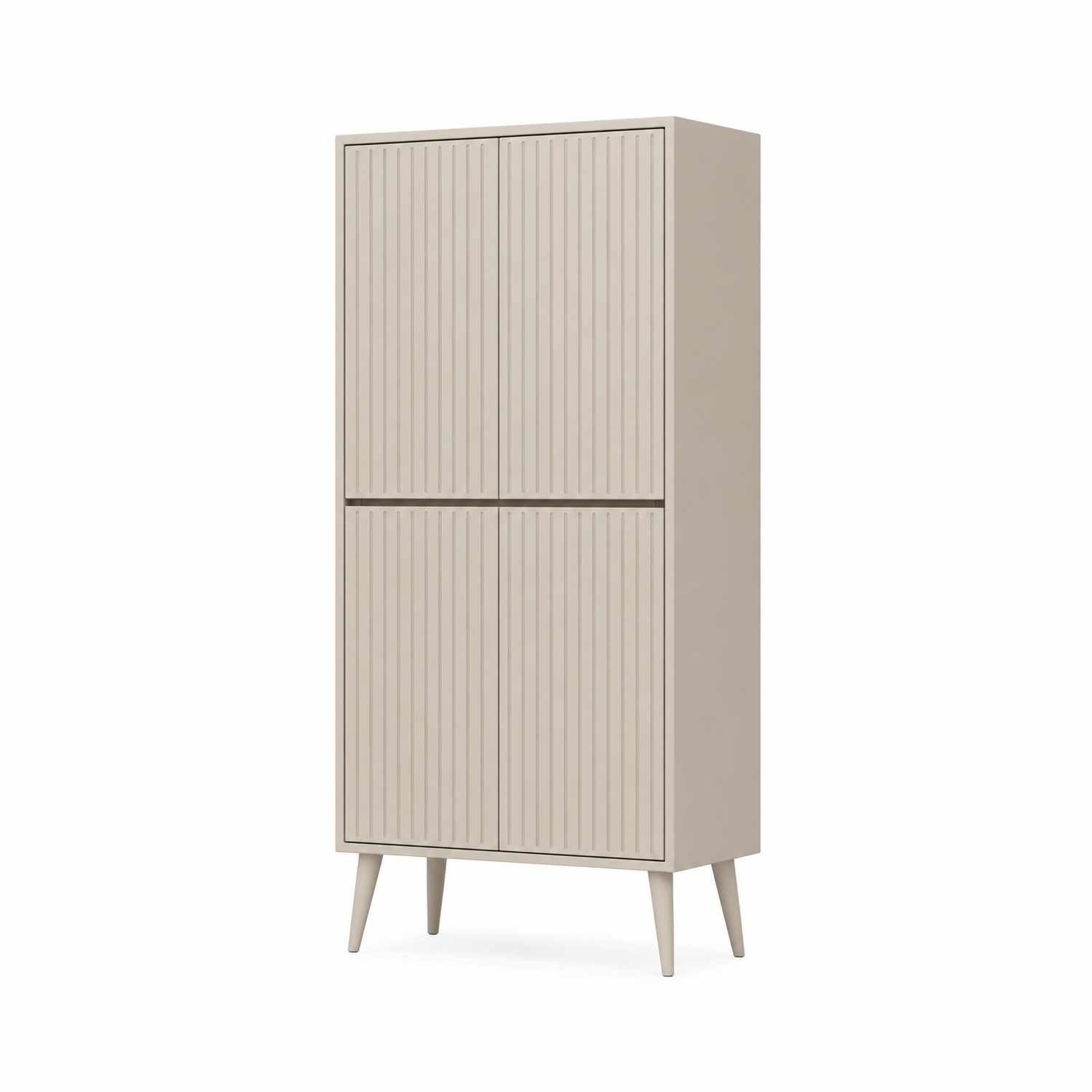 Mobilier bucatarie Capella, 69 x 158 x 32 cm, bej nisip, MDF, capacitate 30 kg, sandstone