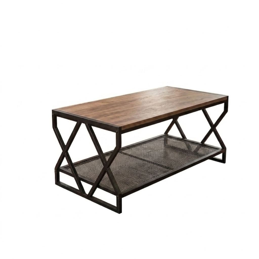 Masa de cafea Drak, 94 x 50 x 50 cm, pin atlantic negru, PAL melaminat, design compact — imaginea 2