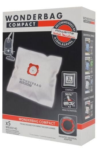 Set 5 saci de aspirator Rowenta Wonderbag Compact WB305140