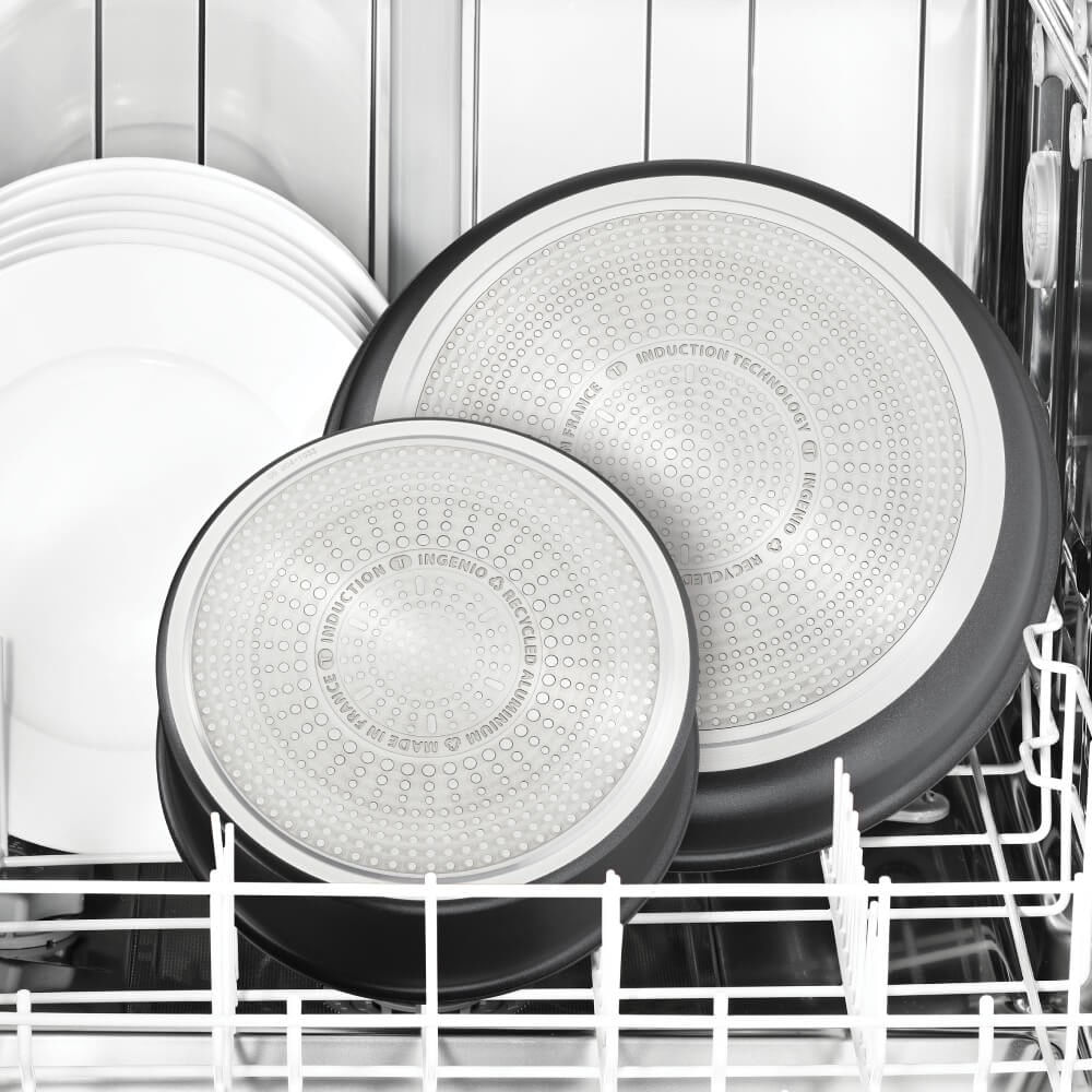 Set de 4 piese Tefal Ingenio Eco Resist L3979202, cratita de 16/18/20 cm, maner detasabil, indicator Thermo-Signal — imaginea 7