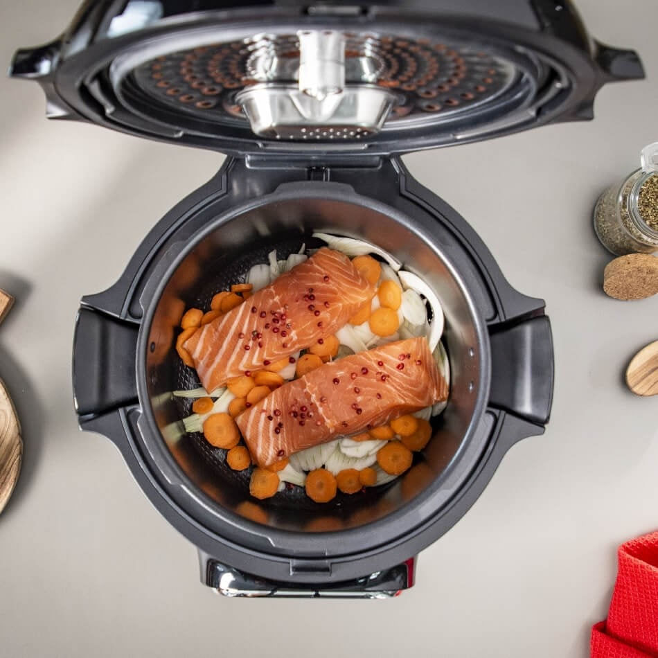 Vas de gatit Tefal Cook4Me XA602011, 6 L, compatibil cu aparatele de gatit multicooker Cook4Me Touch CY912xx, invelis — imaginea 4