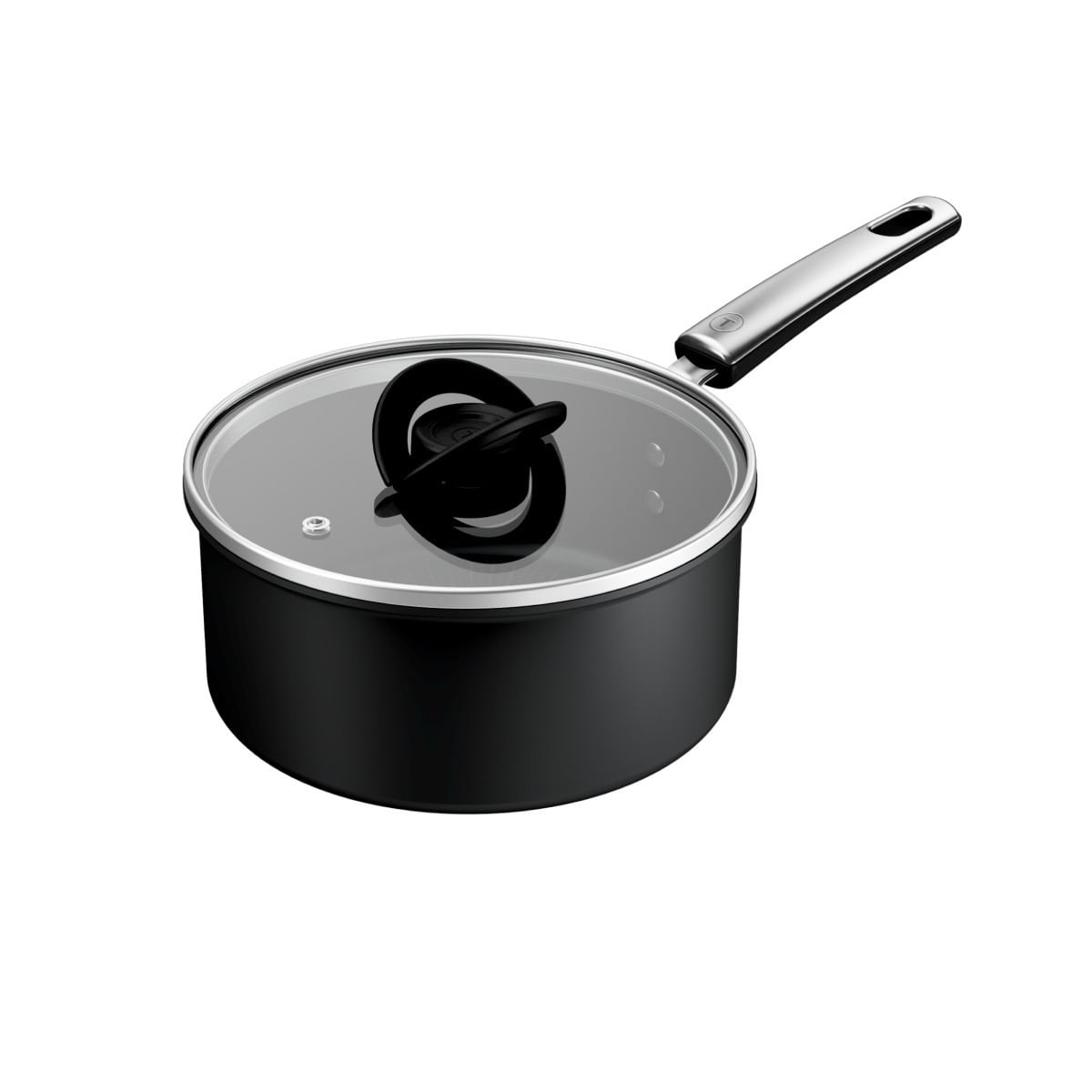 Cratita cu capac Tefal Excellence+ G3303202, 24 cm, invelis antiaderent, tehnologie FUSIONCORE, Thermo-Signal™, maner — imaginea 2