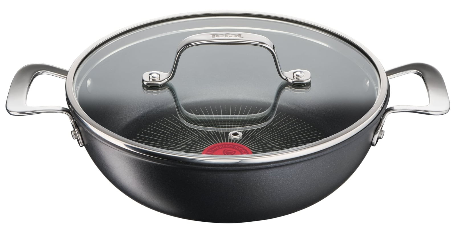 Cratita Unlimited G2557172, 26 cm, invelis antiaderent 100% sigur, Titanium Anti-Scratch, Thermo-Signal™, baza — imaginea 5