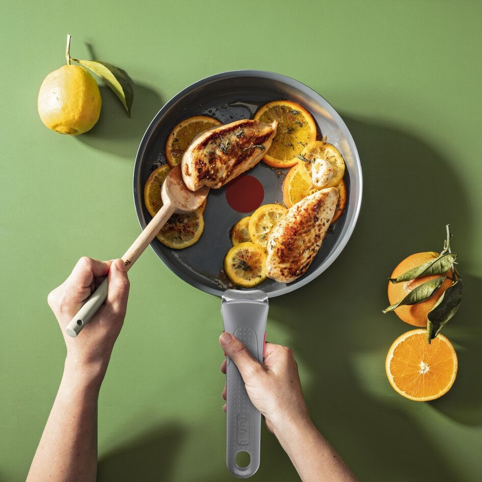 Set 4 piese Tefal Ingenio Renew L2609402, oale 16 / 18 / 20 cm, maner detasabil, inductie, invelis antiaderent ceramic — imaginea 13
