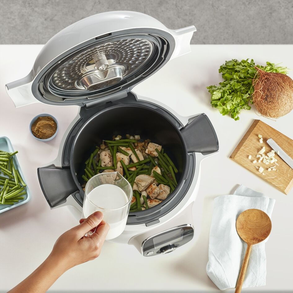 Vas de gatit Tefal XA605011, compatibil cu aparatele de gatit multicooker Tefal Cook4me CY85xx 6 L, invelis — imaginea 5