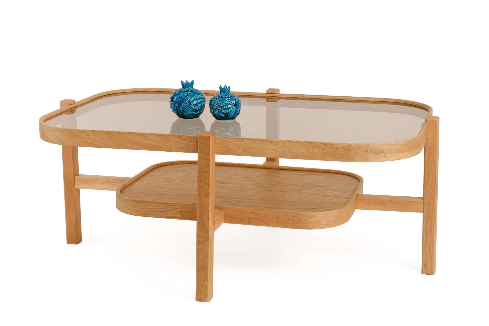 Masă de cafea Godiva, 110 x 48 x 70 cm, lemn, design compact — imaginea 3