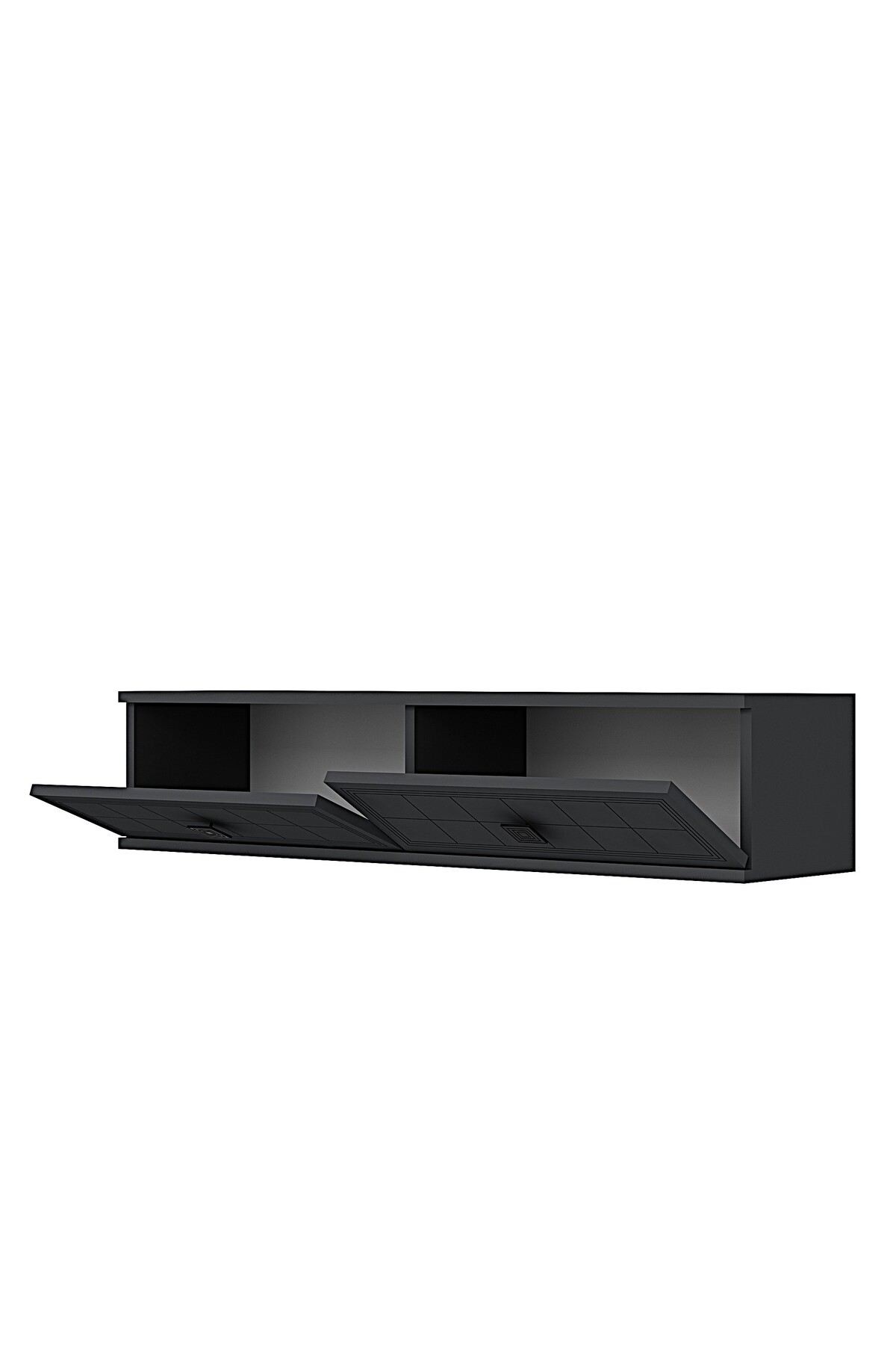Comoda dormitor Yuka 120, 120 x 25, 5 x 29, 6 cm, PAL melaminat, fixare pe perete — imaginea 7