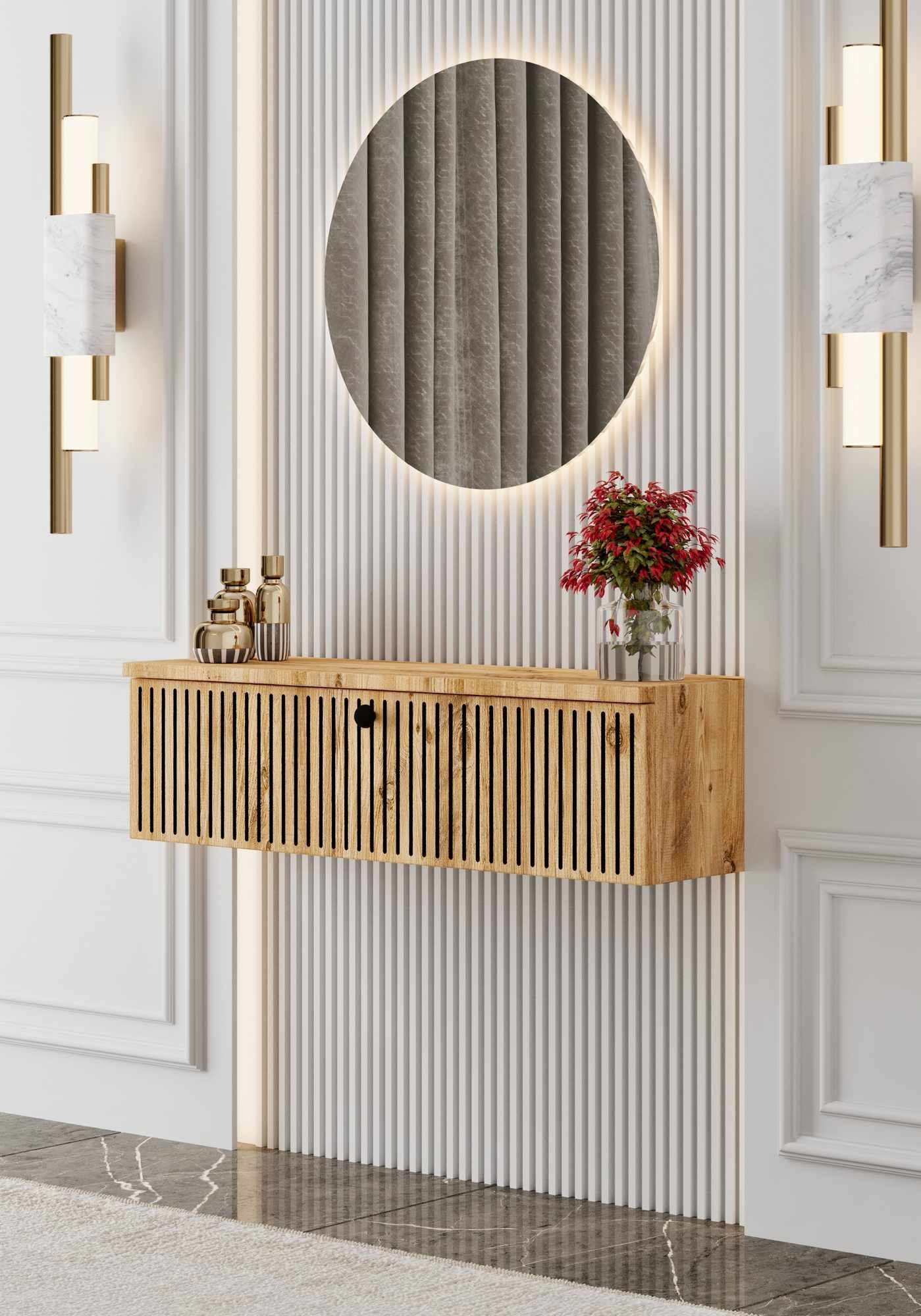 Bufet Mimosa 50, 50 x 26 x 22 cm, MDF, fixare pe perete, capacitate 10 kg — imaginea 5