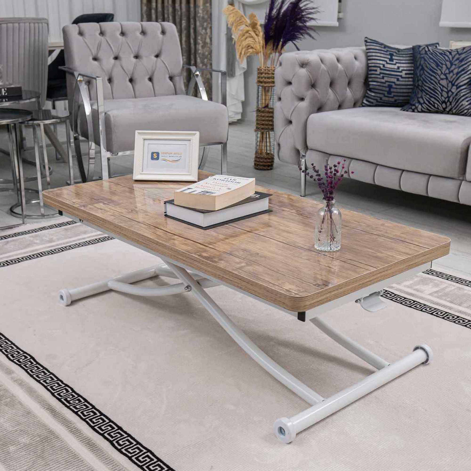 Masă de cafea Home Ext, MDF, capacitate 125 kg — imaginea 4