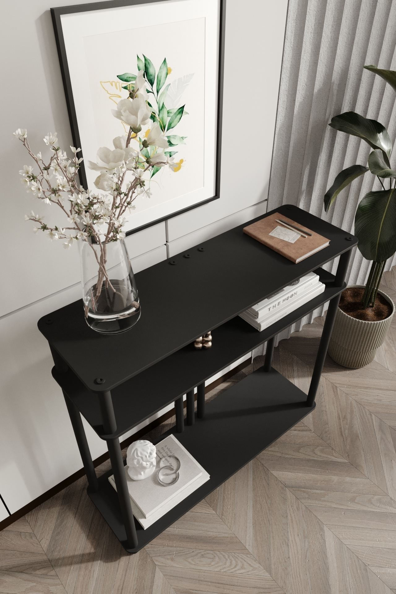 Comoda dormitor Garcia, 90 x 84 x 30 cm, MDF — imaginea 2