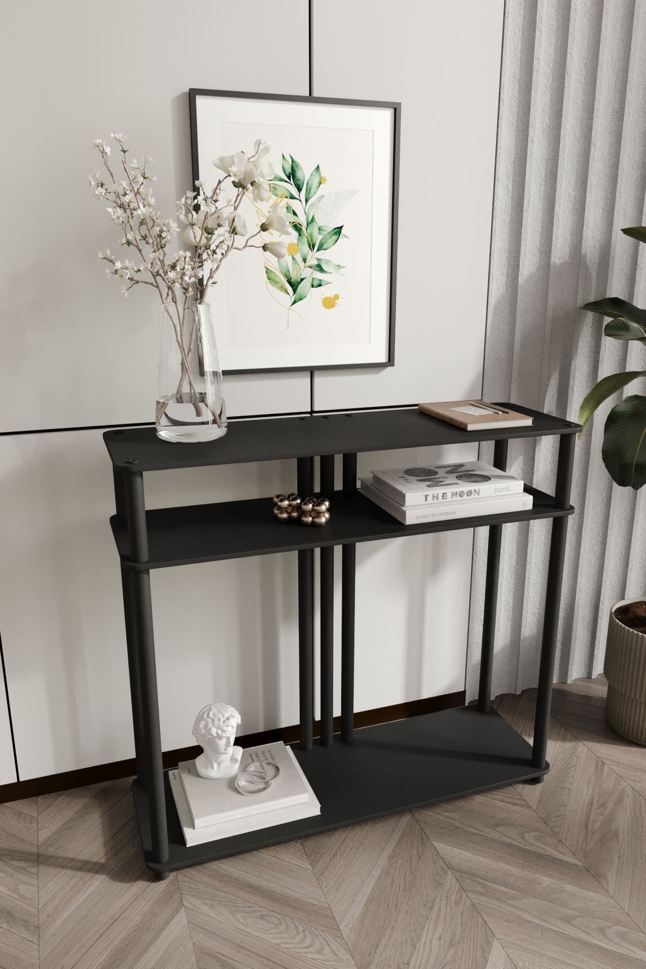 Comoda dormitor Garcia, 90 x 84 x 30 cm, MDF — imaginea 3