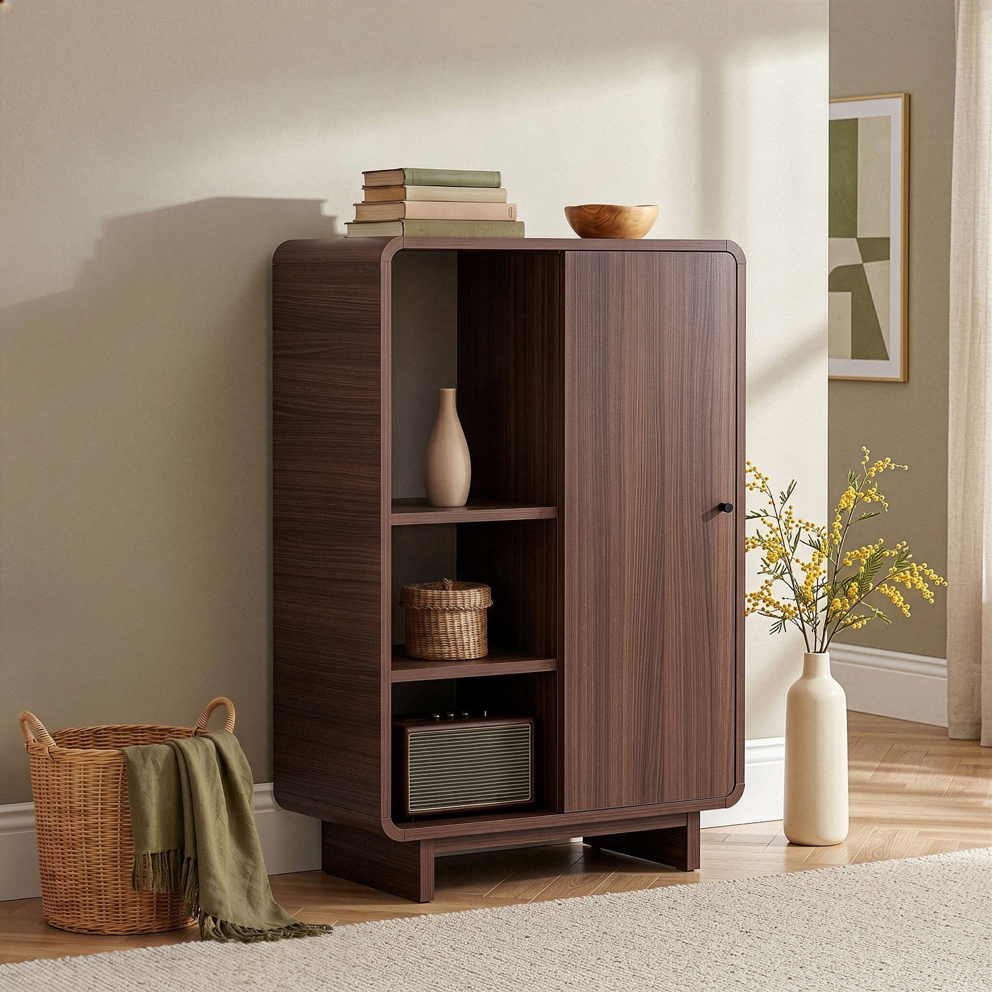 Dulap Torina, 70 x 110 x 34 cm, PAL melaminat — imaginea 6