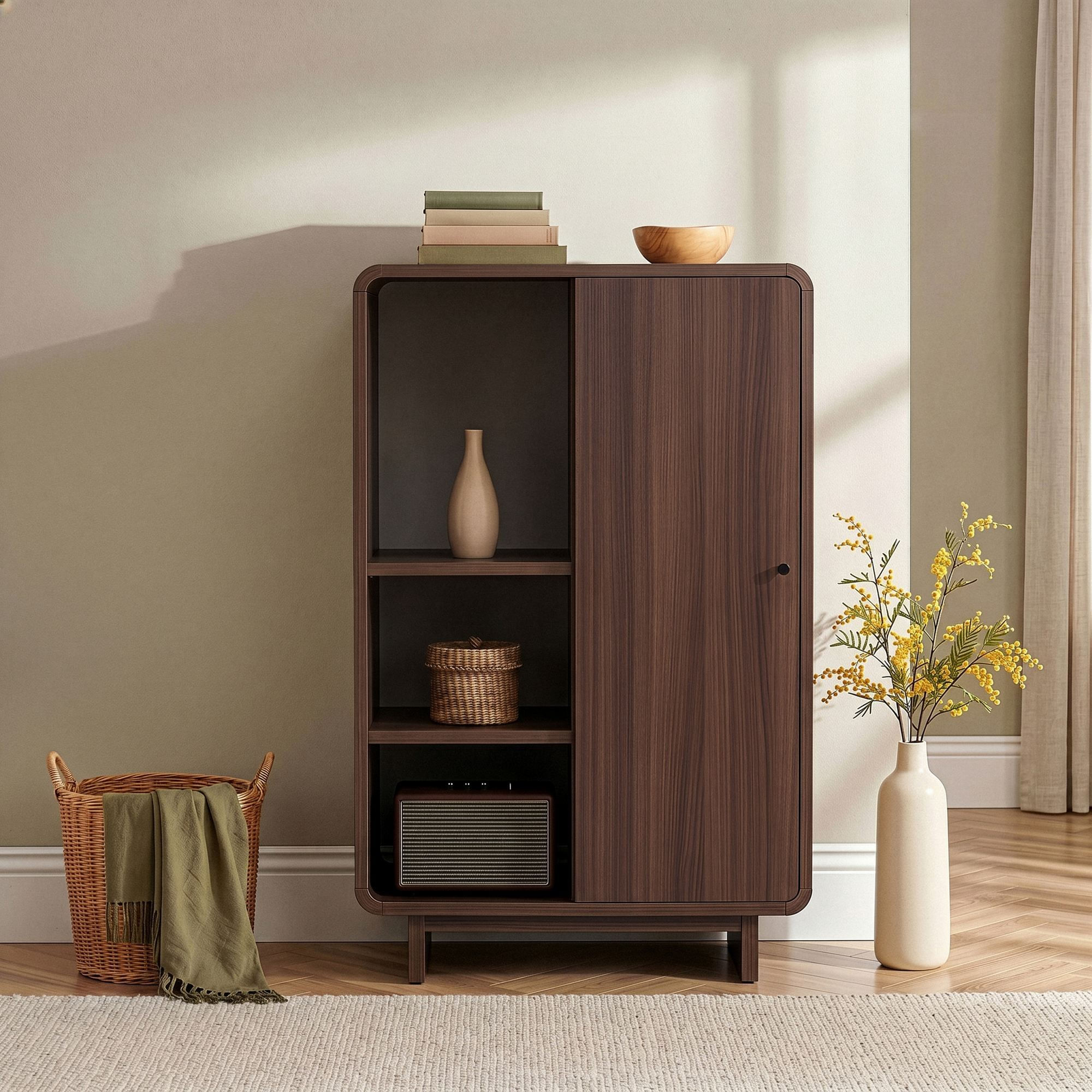 Dulap Torina, 70 x 110 x 34 cm, PAL melaminat — imaginea 8