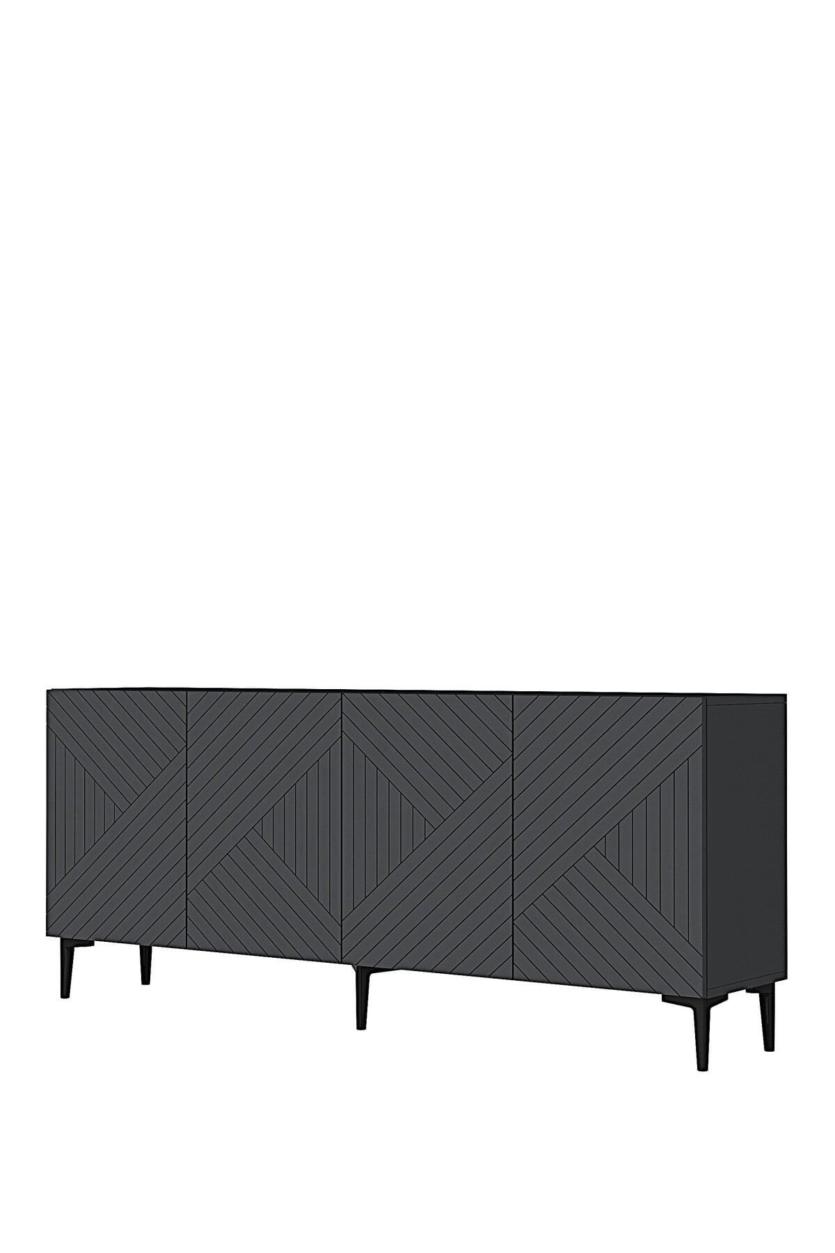Consola Ferrro 180, 180 x 75 x 32 cm, PAL melaminat — imaginea 7
