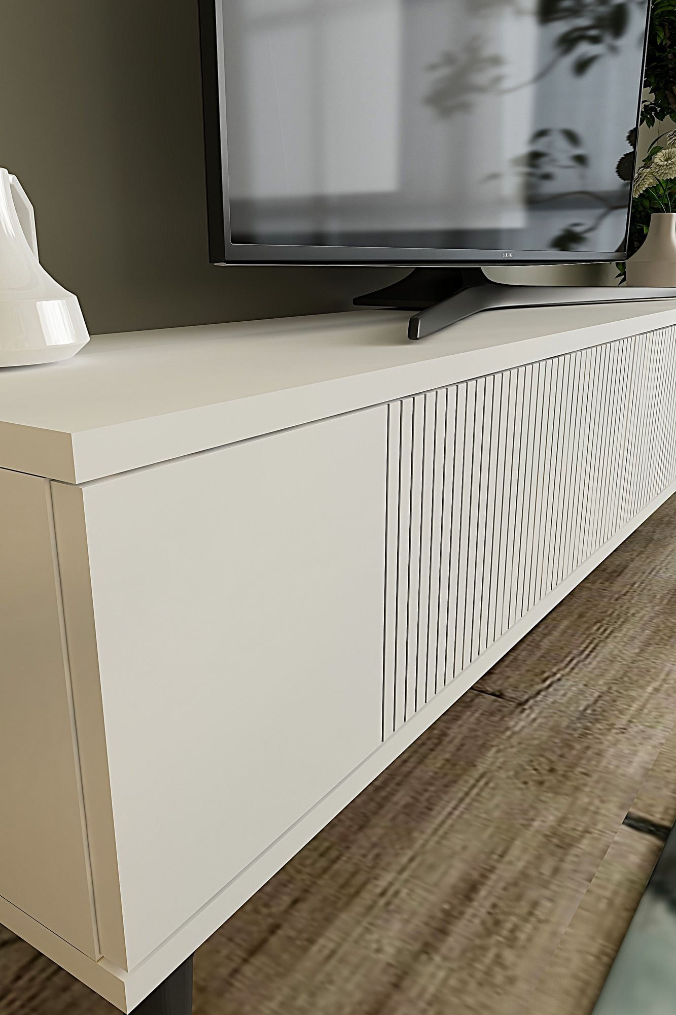 Comoda TV Corsa 120, 120 x 40, 5 x 32 cm, PAL melaminat, fixare pe perete — imaginea 3