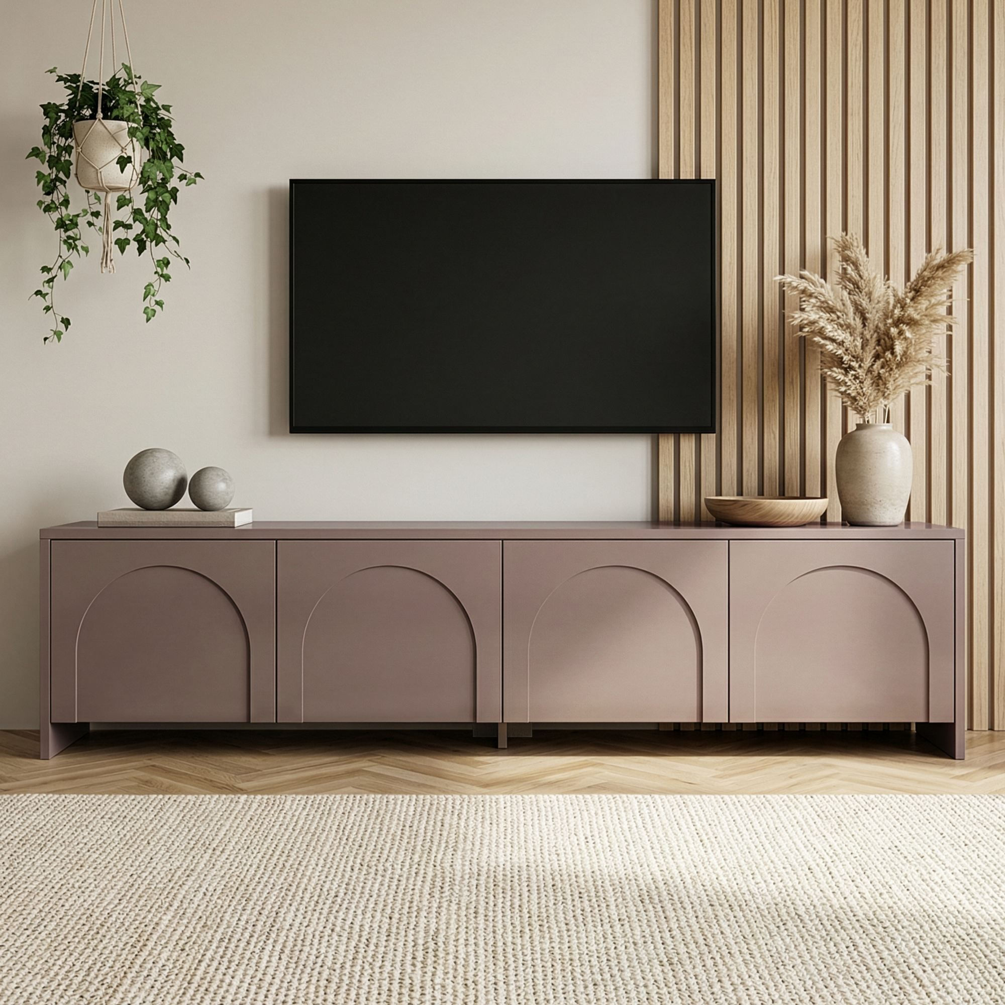 Comodă TV Aurelia, 180 x 45 x 32 cm, PAL melaminat — imaginea 10