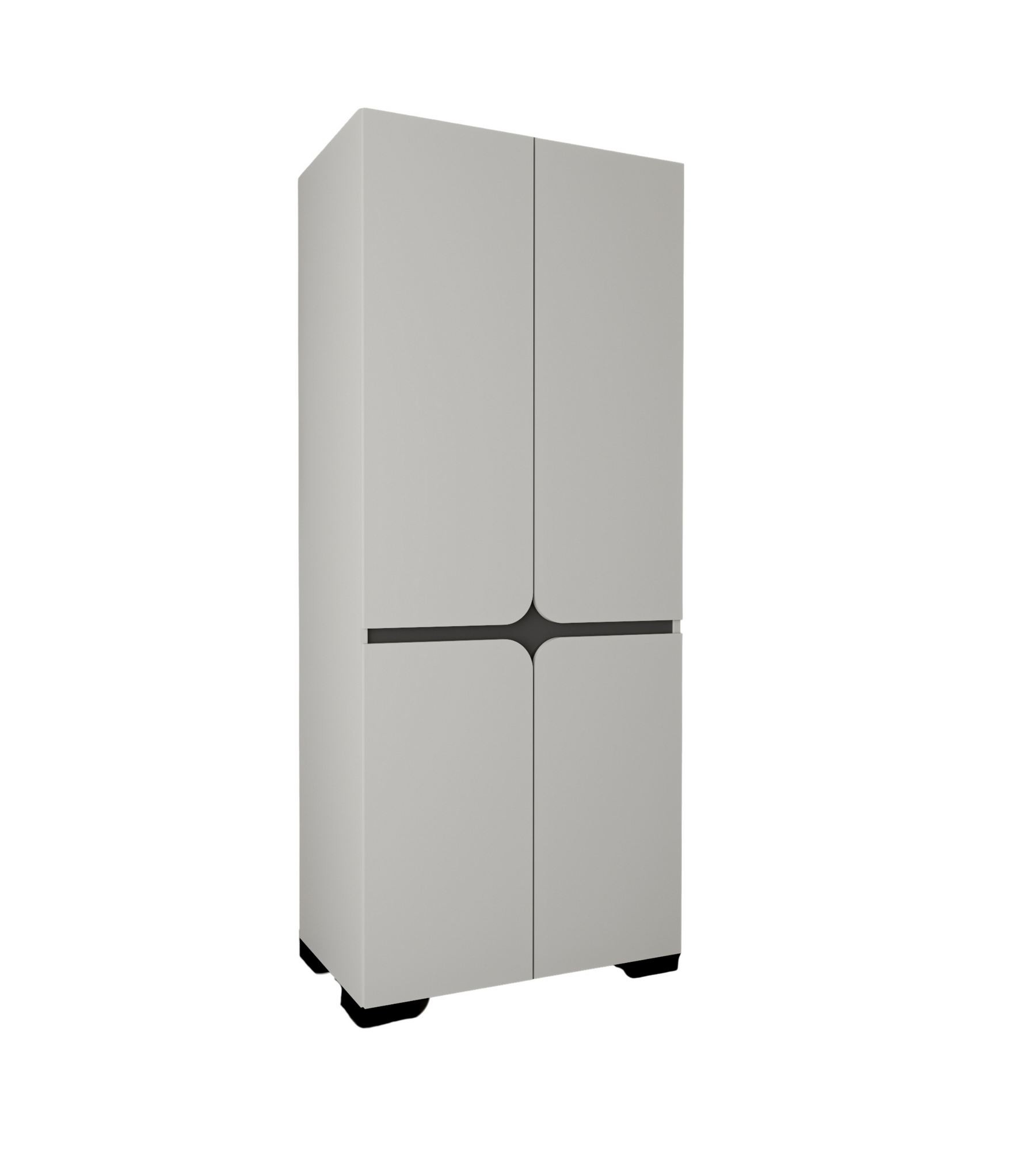 Dulap haine Floransa Star 90, 90 x 210 x 52 cm, PAL melaminat, spațiu de depozitare, fixare pe perete, capacitate 30 kg — imaginea 4