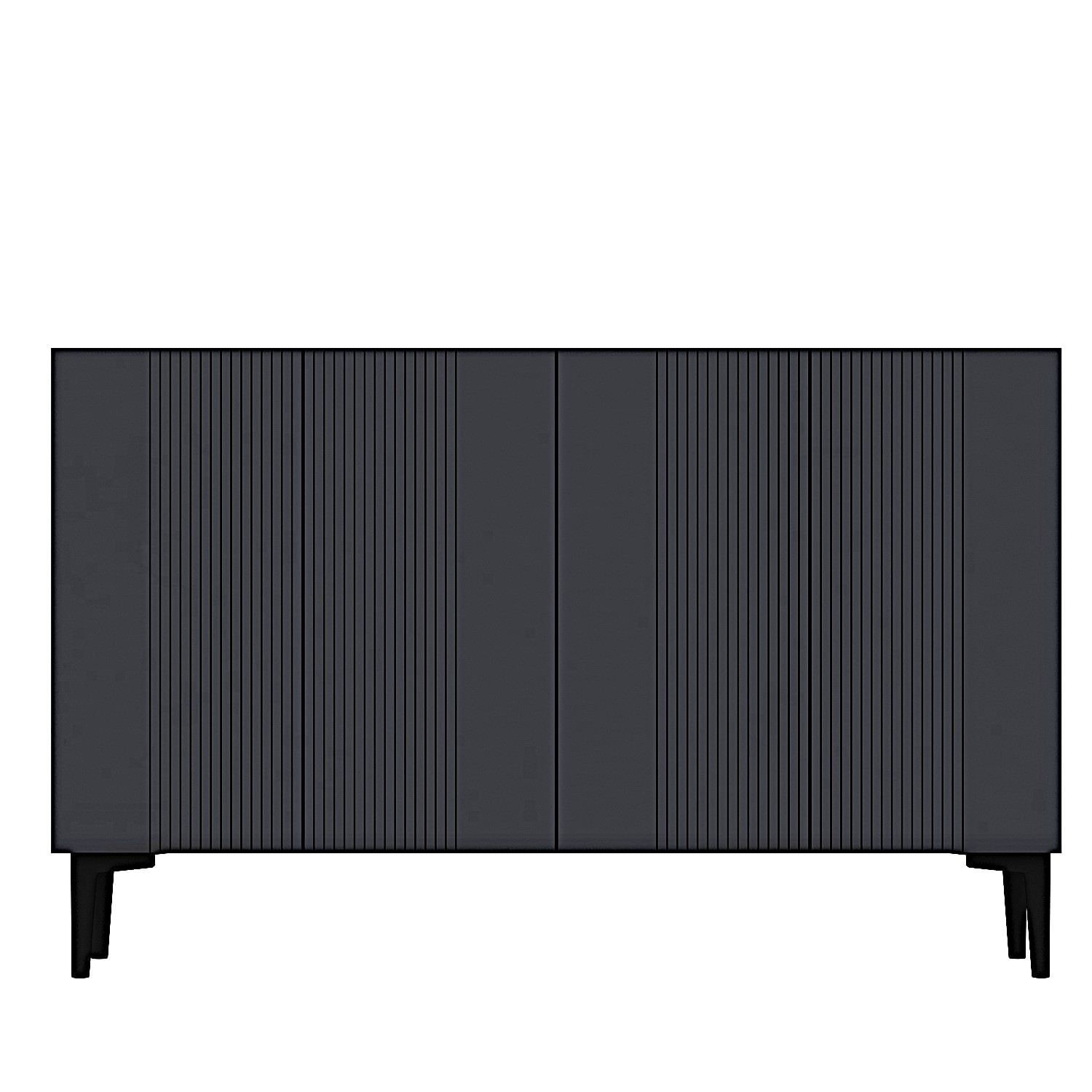 Consola Corsa 120, 120 x 75 x 32 cm, PAL melaminat, spatiu de depozitare, fixare pe perete — imaginea 3