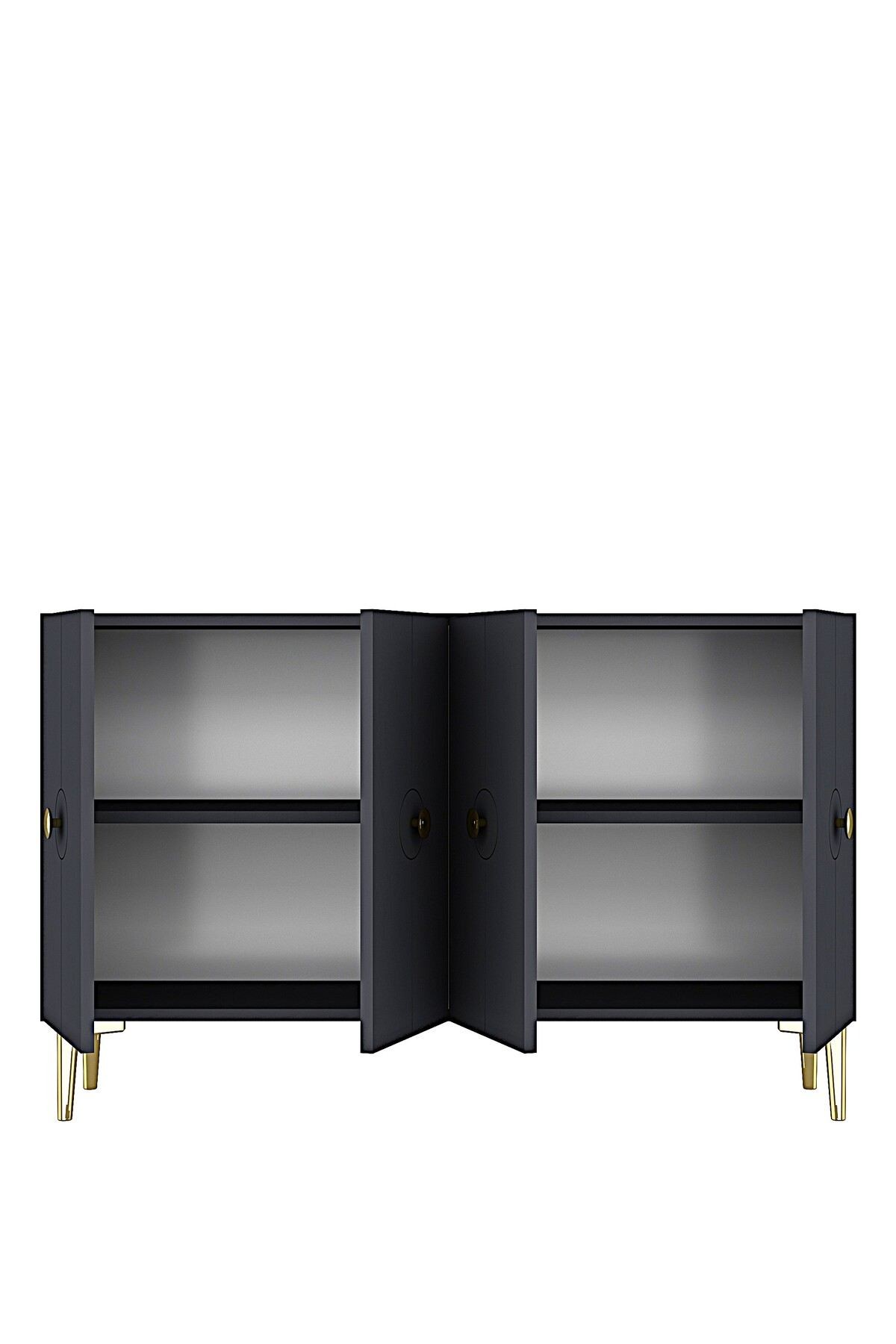 Consolă Enlem 120, 120 x 75 x 32 cm, PAL melaminat — imaginea 4