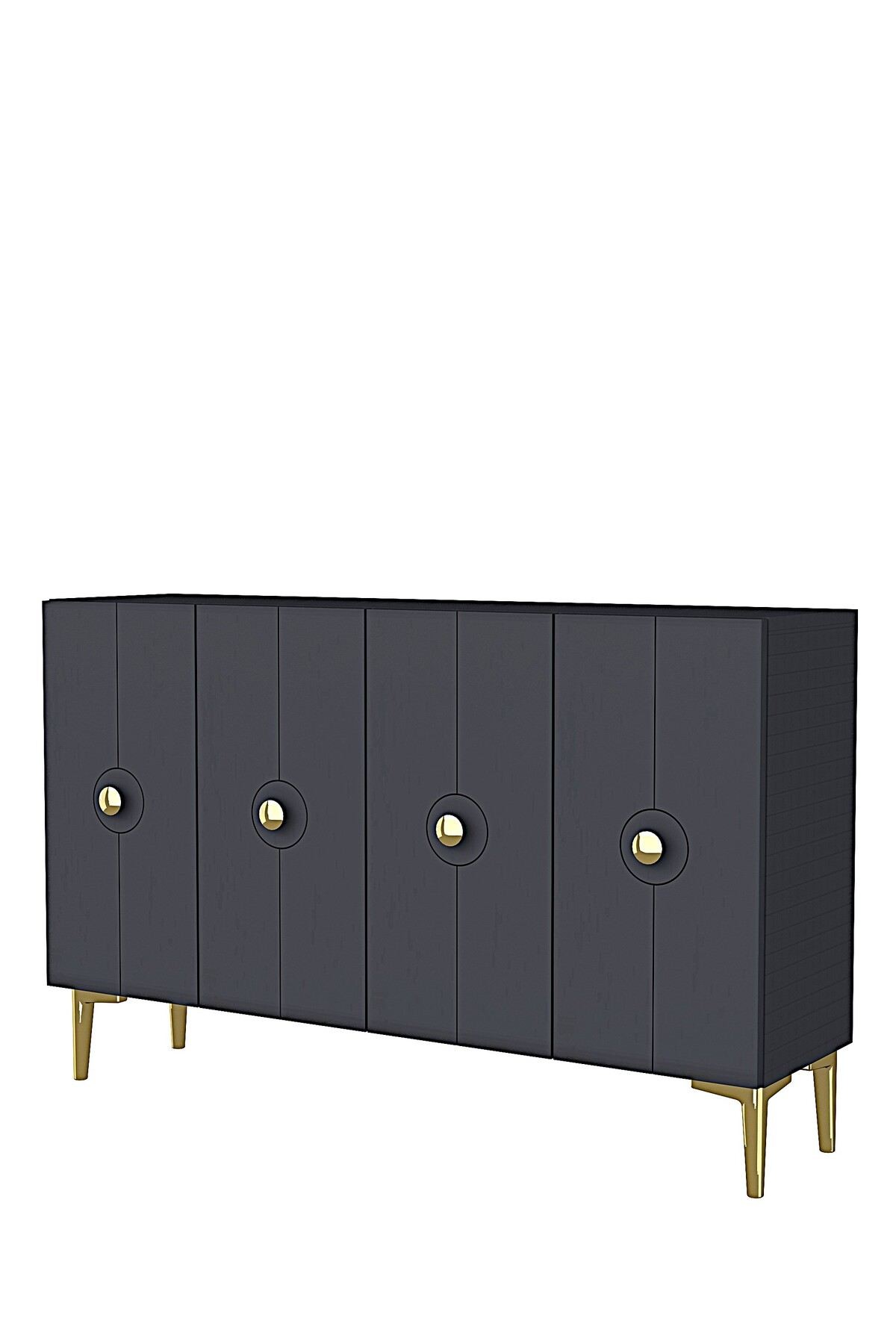 Consolă Enlem 120, 120 x 75 x 32 cm, PAL melaminat — imaginea 5