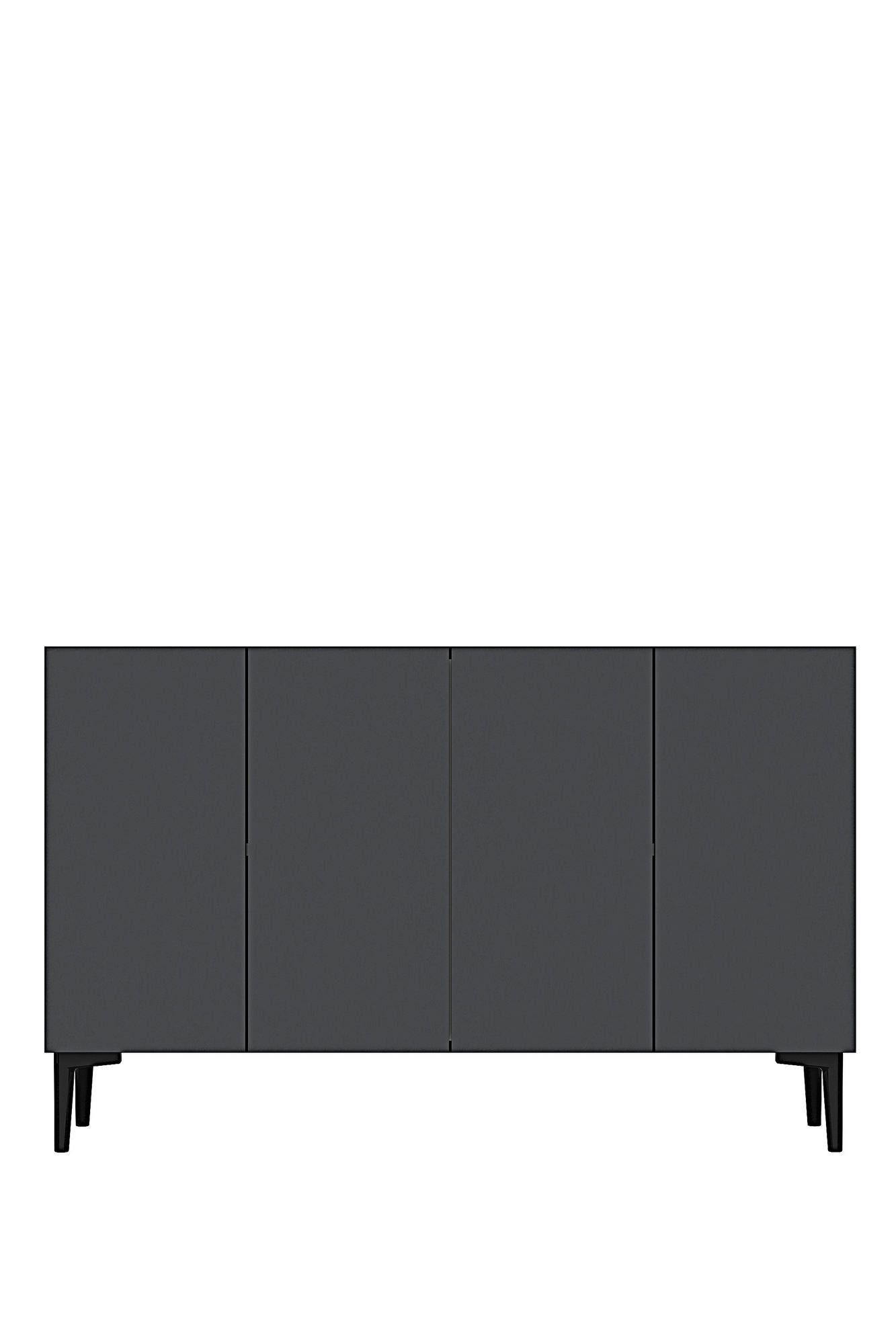 Consola Aplos 120, 120 x 79 x 32 cm, PAL melaminat, spatiu de depozitare, fixare pe perete — imaginea 3