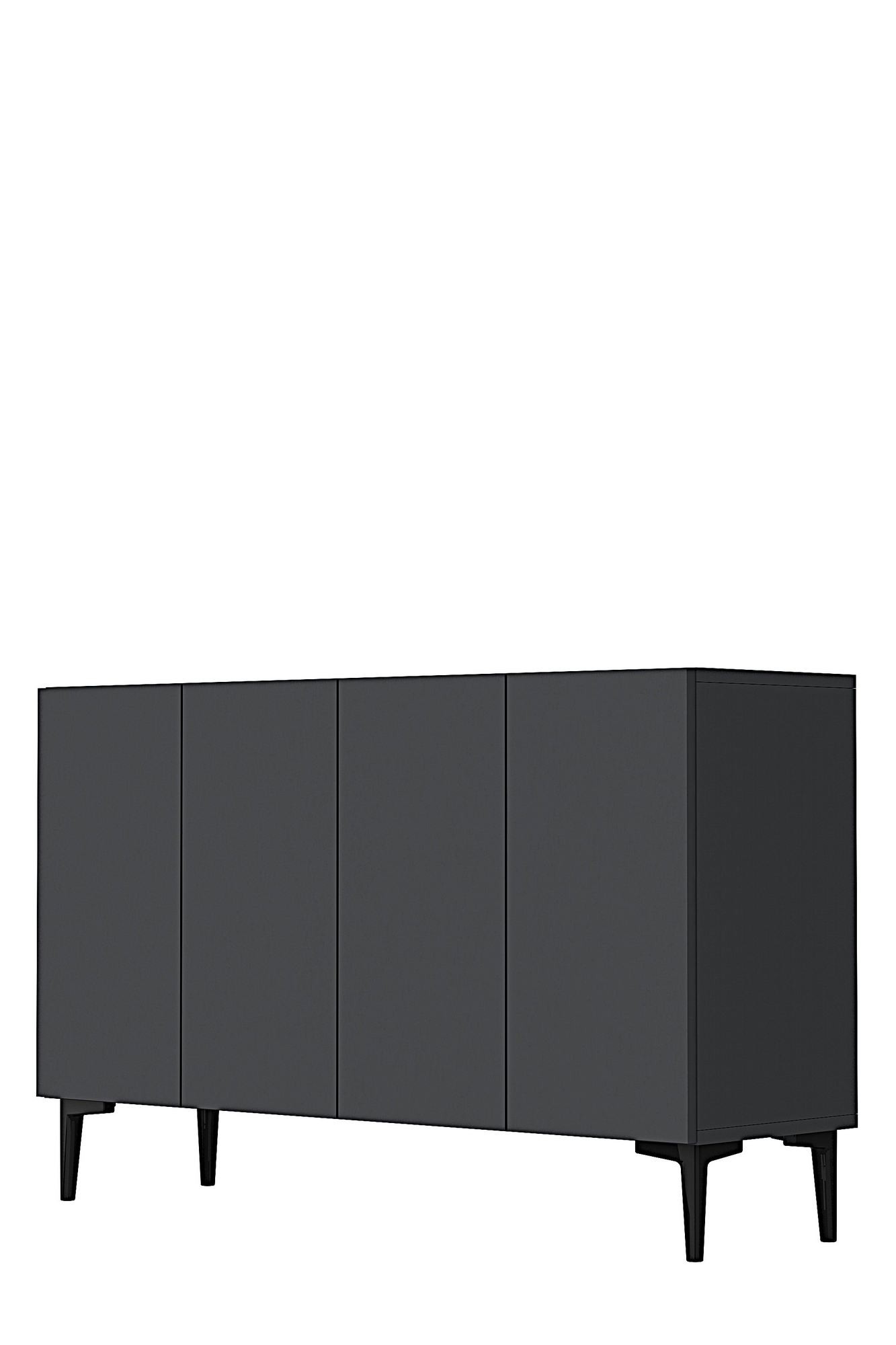 Consola Aplos 120, 120 x 79 x 32 cm, PAL melaminat, spatiu de depozitare, fixare pe perete — imaginea 4