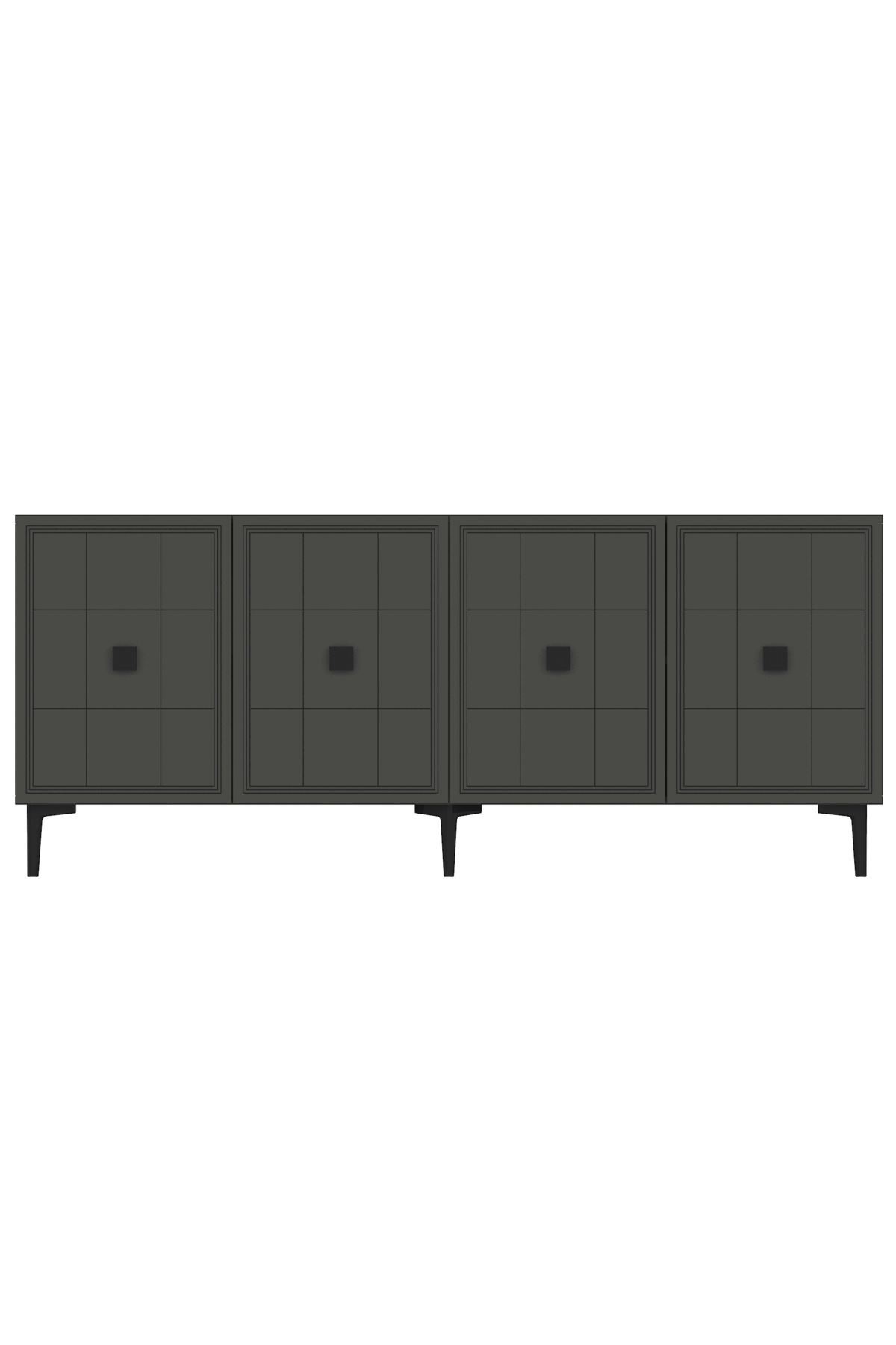 Consolă Yuka 180, 180 x 75 x 32 cm, PAL melaminat