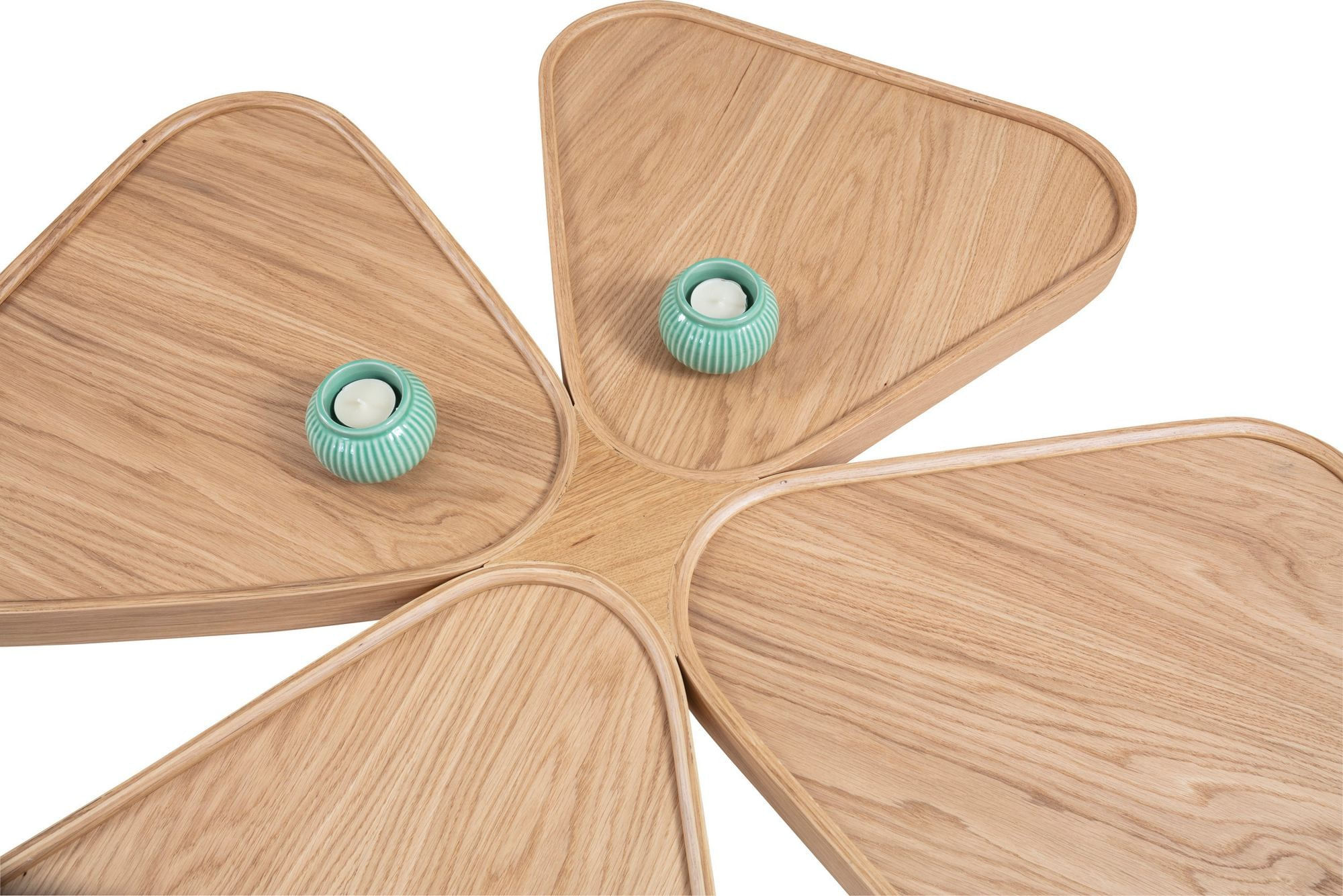Masă de cafea Inci 100, 100 x 44 x 100 cm, MDF, design compact — imaginea 4