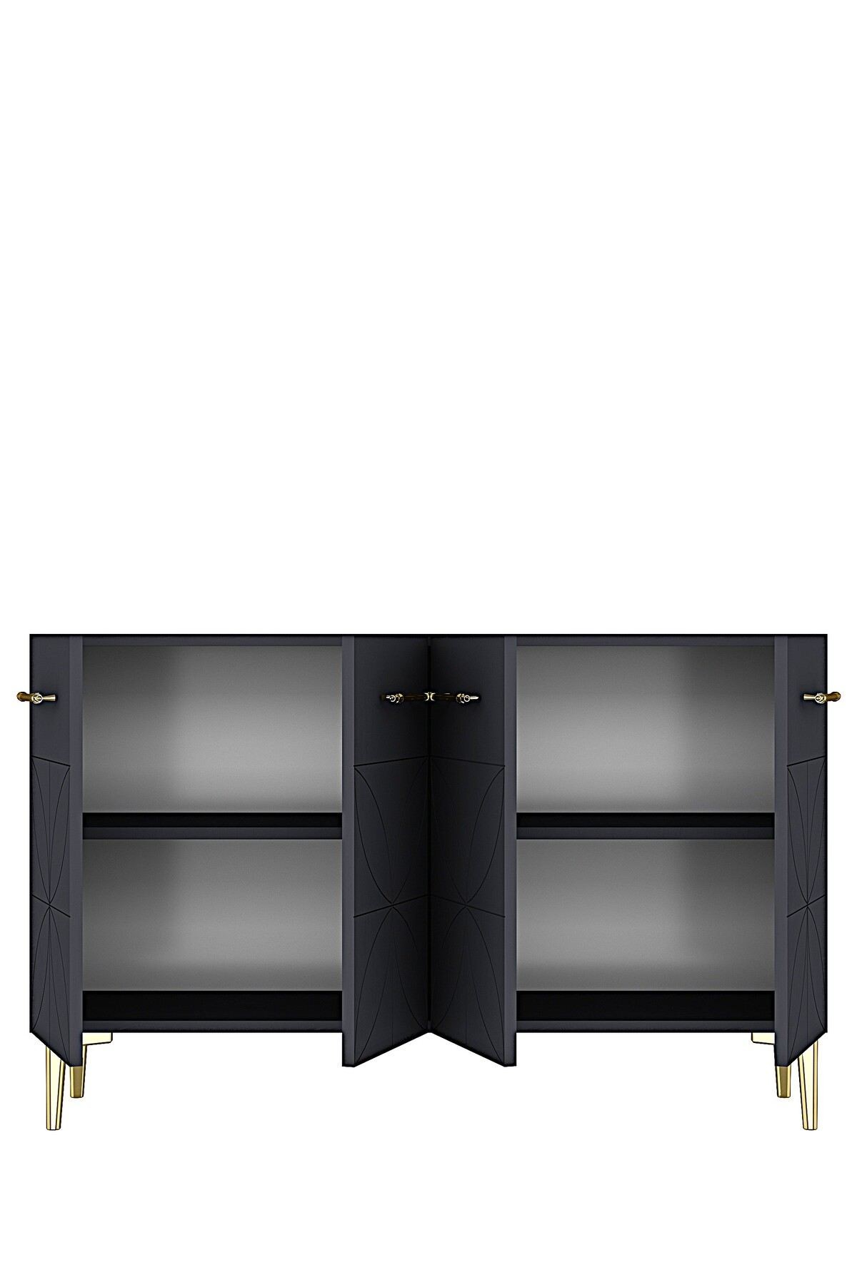 Consolă Eliz 120, 120 x 75 x 32 cm, PAL melaminat — imaginea 4
