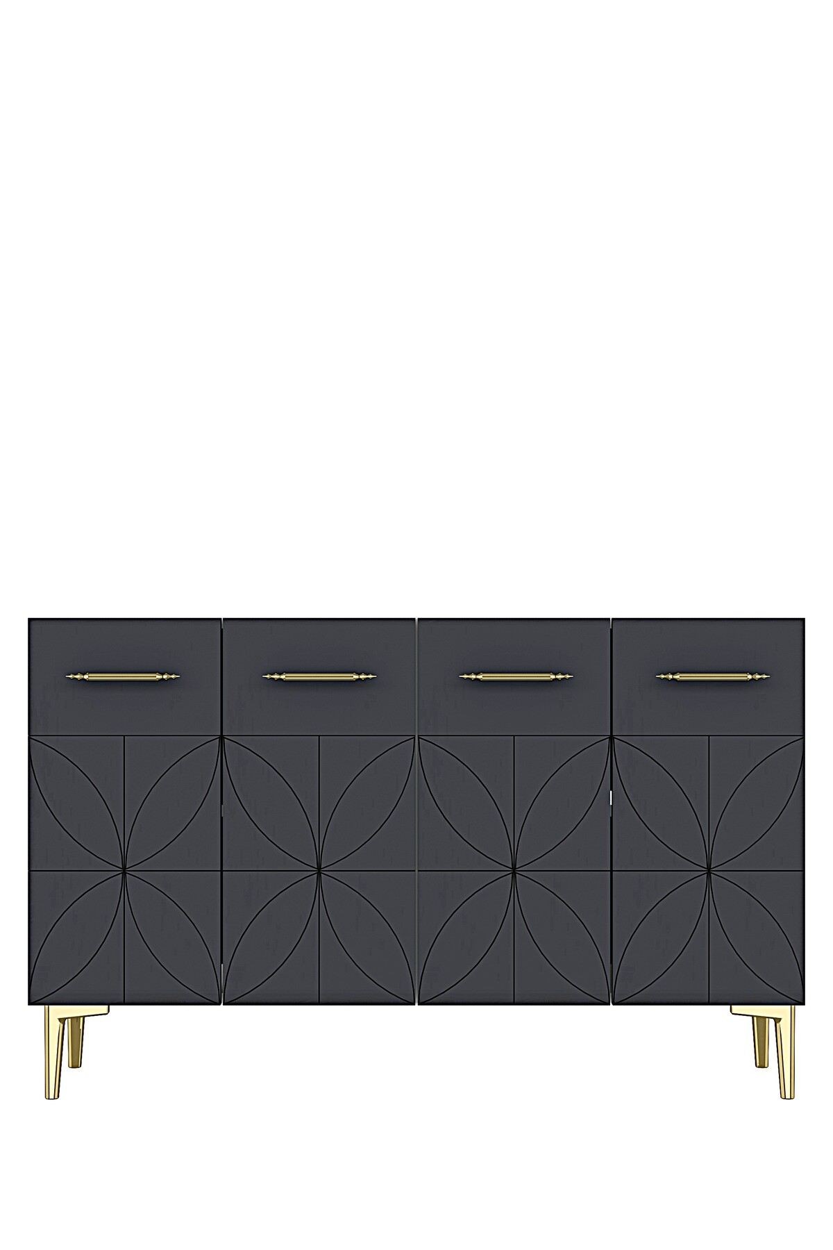 Consolă Eliz 120, 120 x 75 x 32 cm, PAL melaminat — imaginea 6