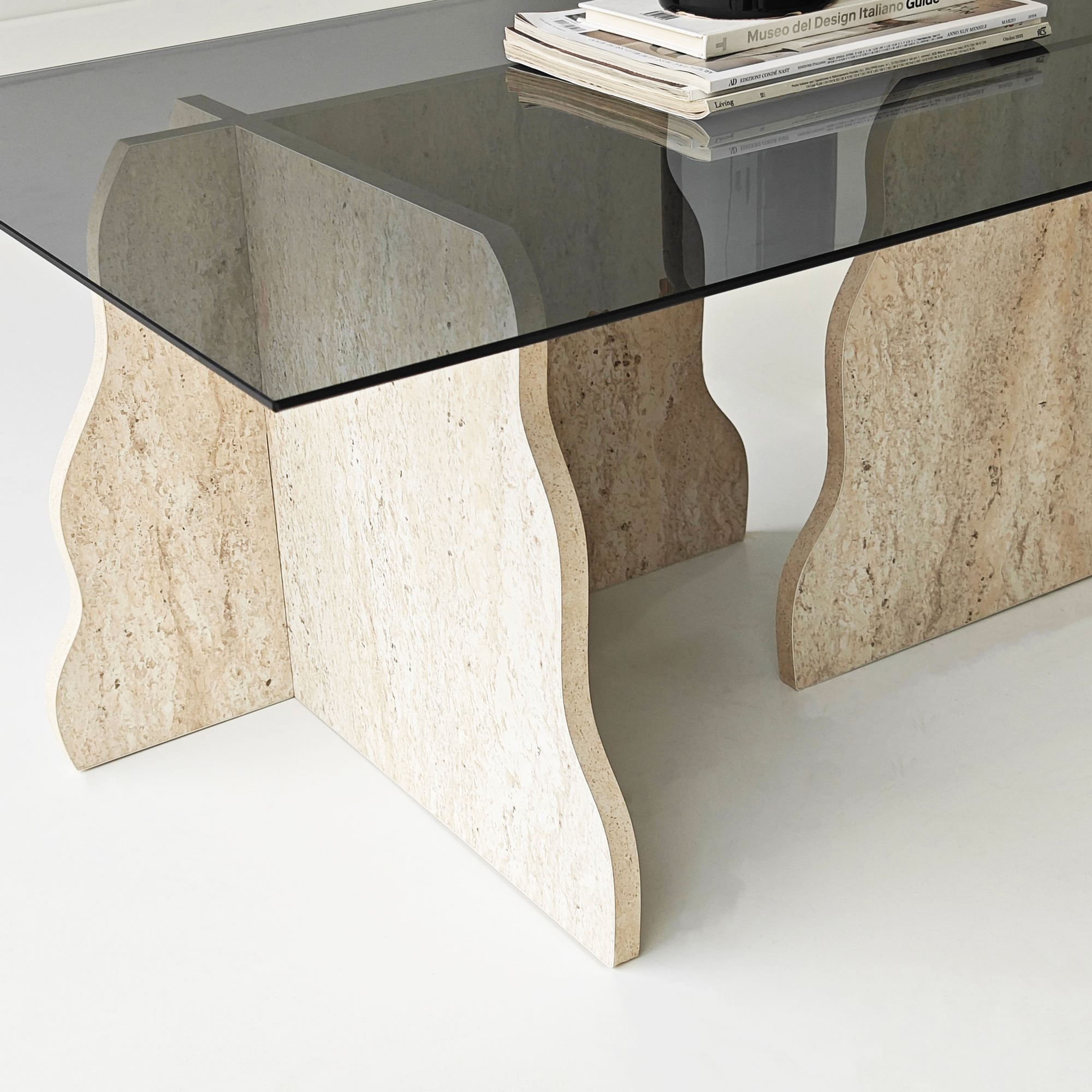 Masă de cafea Canyon, 105 x 40 x 65 cm, PAL melaminat, design compact — imaginea 2