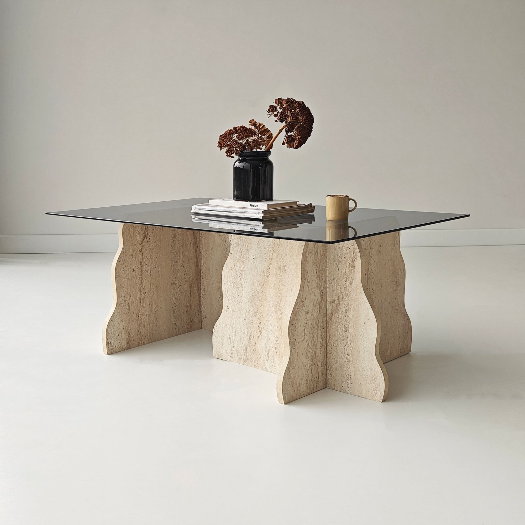 Masă de cafea Canyon, 105 x 40 x 65 cm, PAL melaminat, design compact — imaginea 3