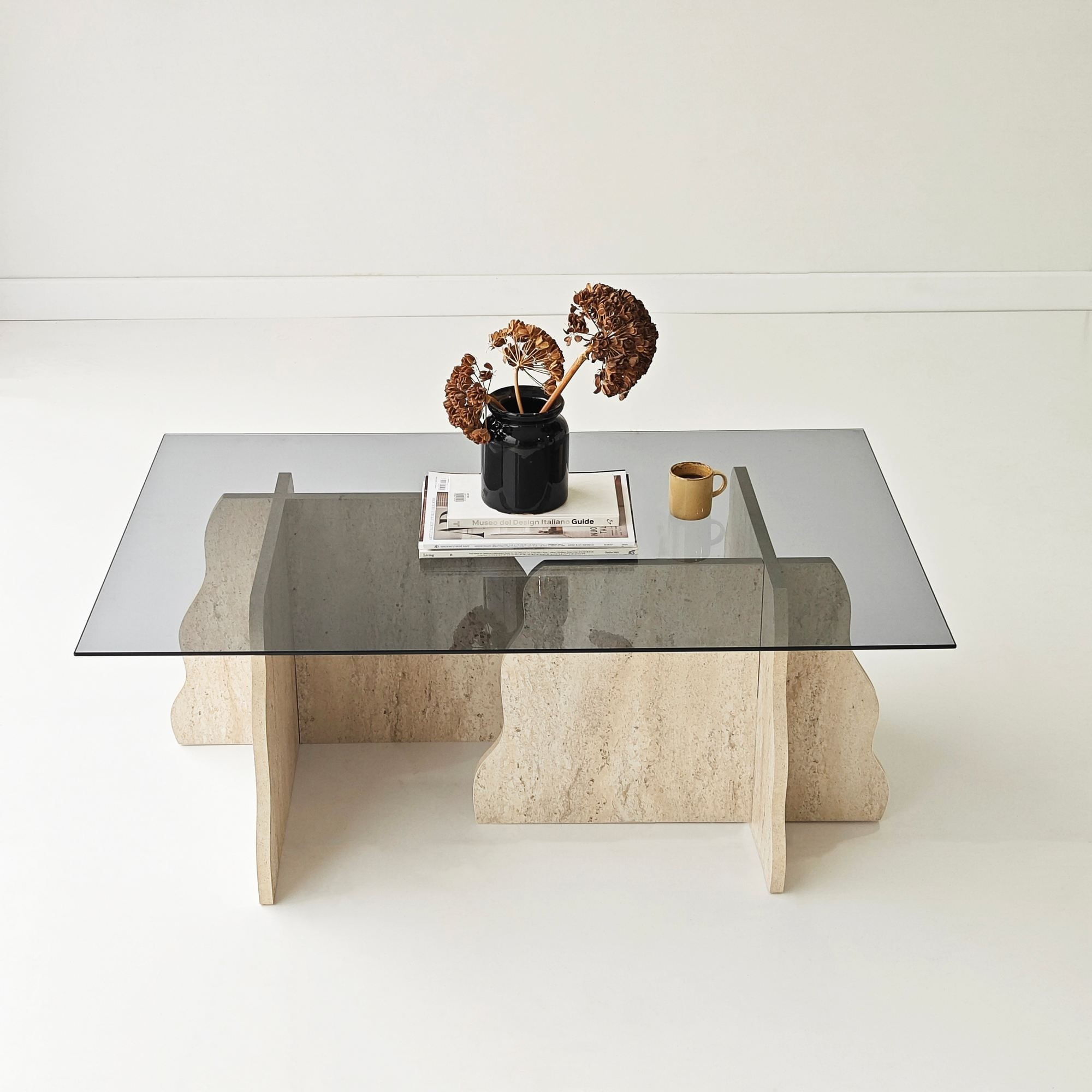 Masă de cafea Canyon, 105 x 40 x 65 cm, PAL melaminat, design compact — imaginea 5