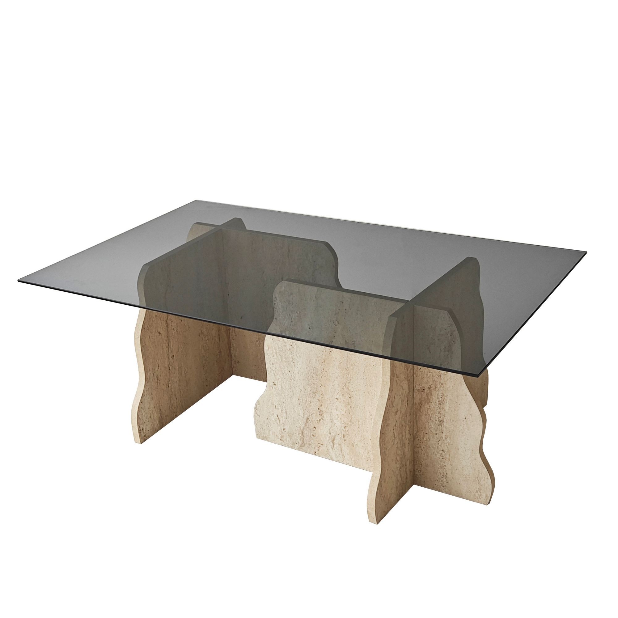 Masă de cafea Canyon, 105 x 40 x 65 cm, PAL melaminat, design compact — imaginea 6
