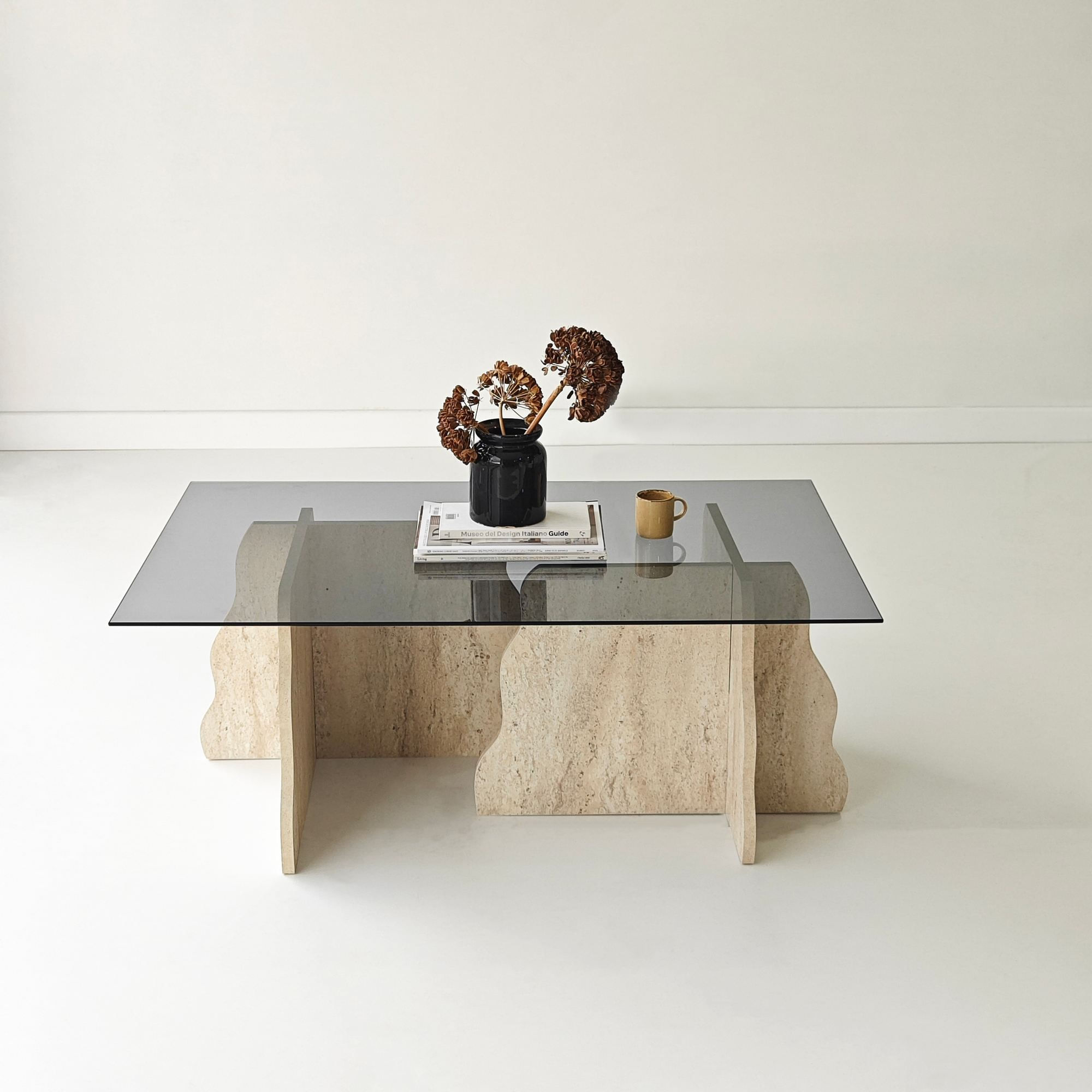 Masă de cafea Canyon, 105 x 40 x 65 cm, PAL melaminat, design compact — imaginea 8