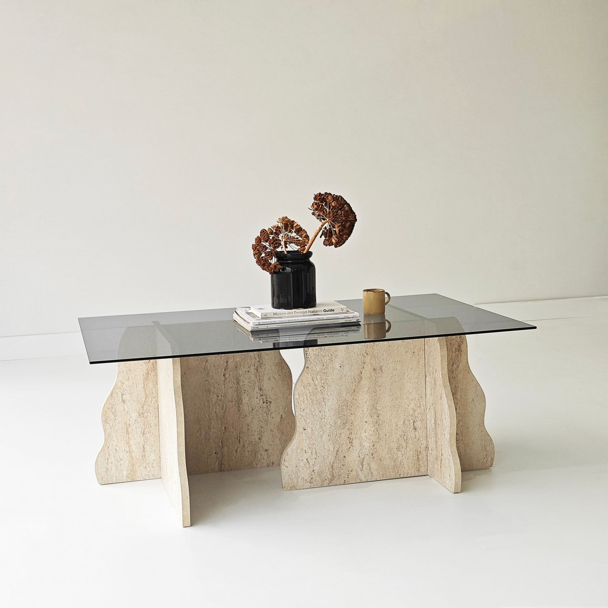 Masă de cafea Canyon, 105 x 40 x 65 cm, PAL melaminat, design compact — imaginea 10