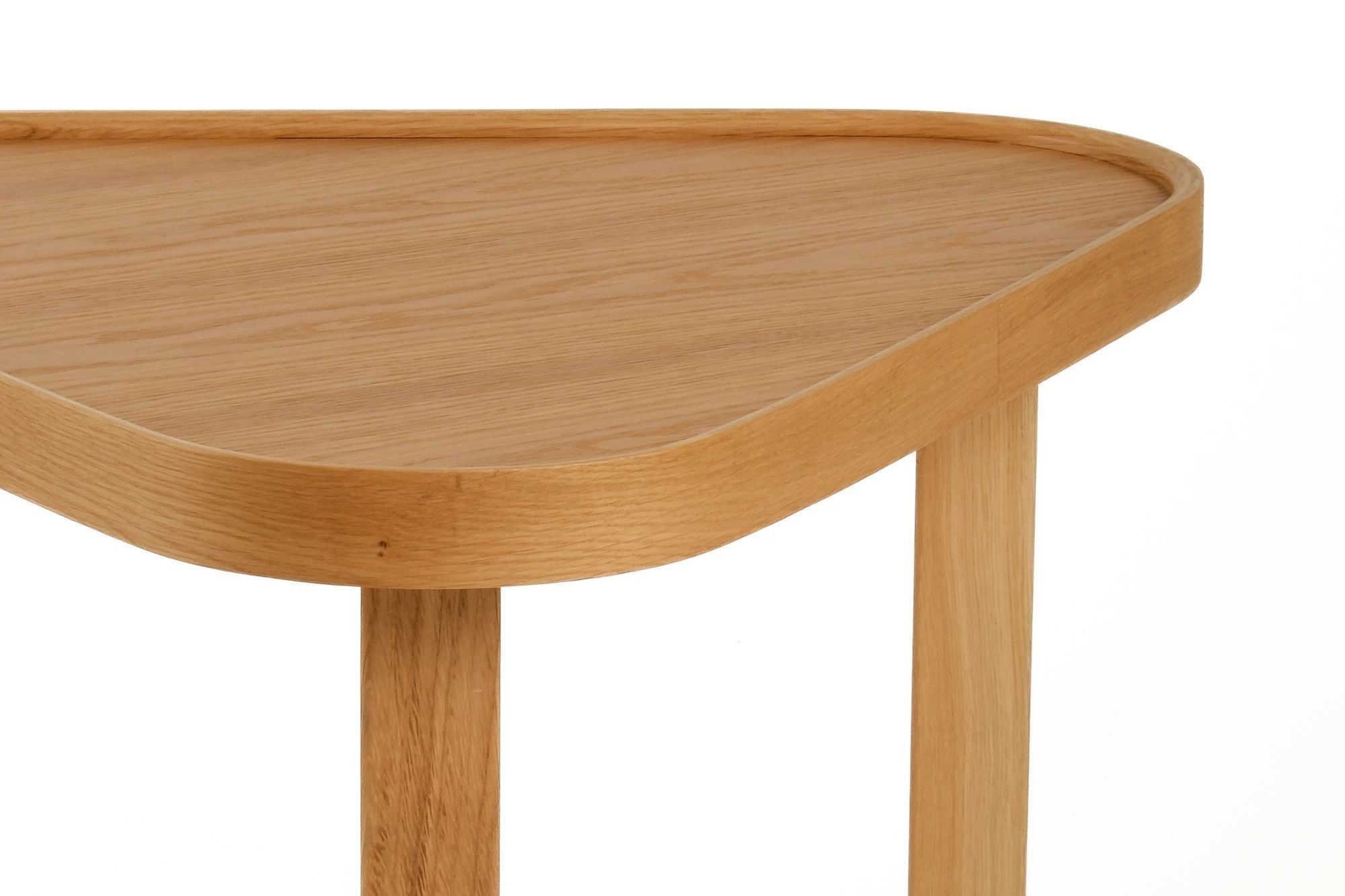 Masă de cafea Leon 95, 95 x 45 x 95 cm, MDF, design compact — imaginea 2