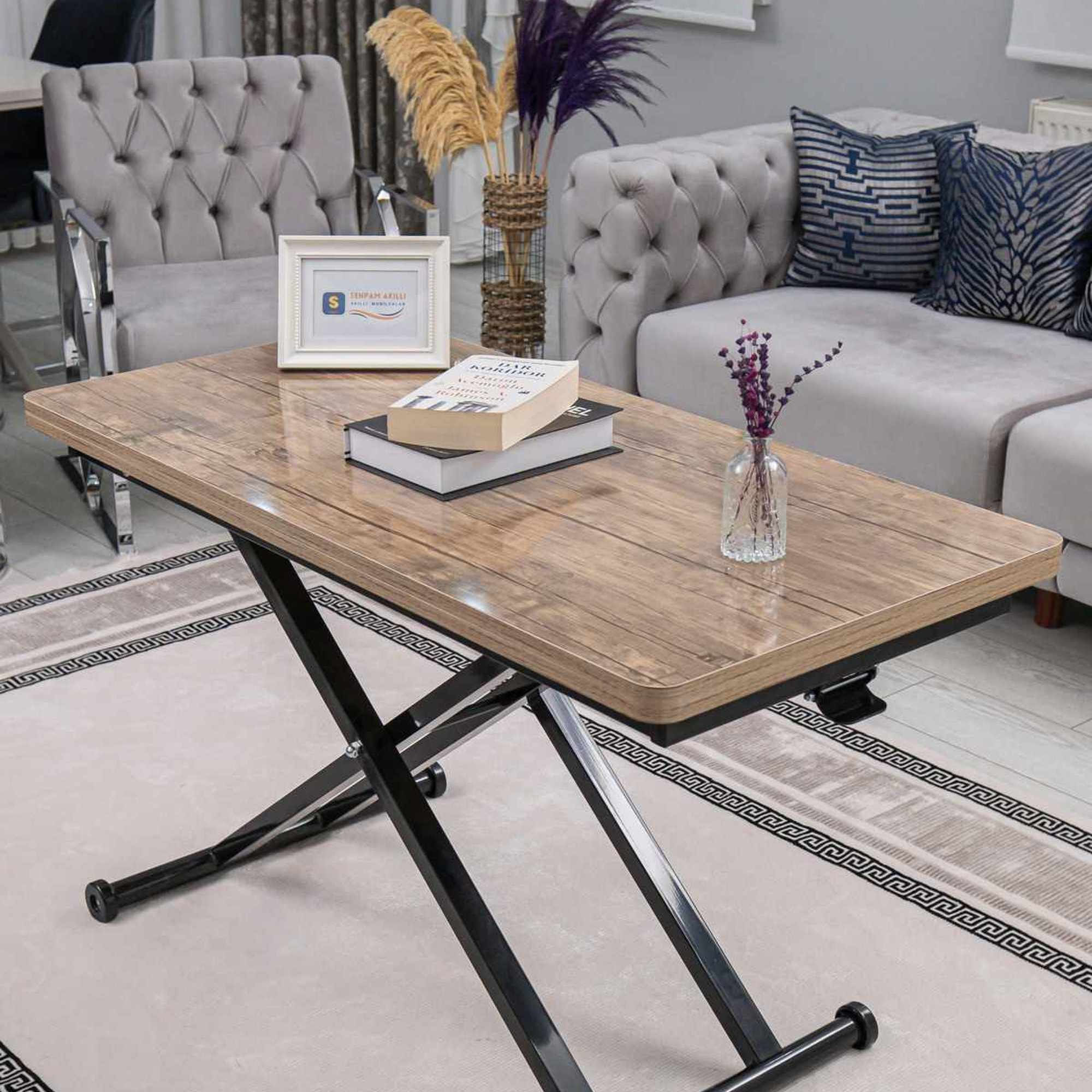 Masă de cafea Home, MDF, capacitate 125 kg — imaginea 5