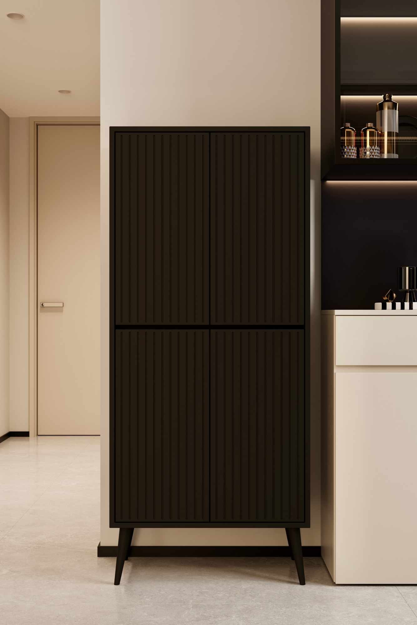 Mobilier bucătărie Capella, 69 x 158 x 32 cm, MDF, capacitate 30 kg — imaginea 2