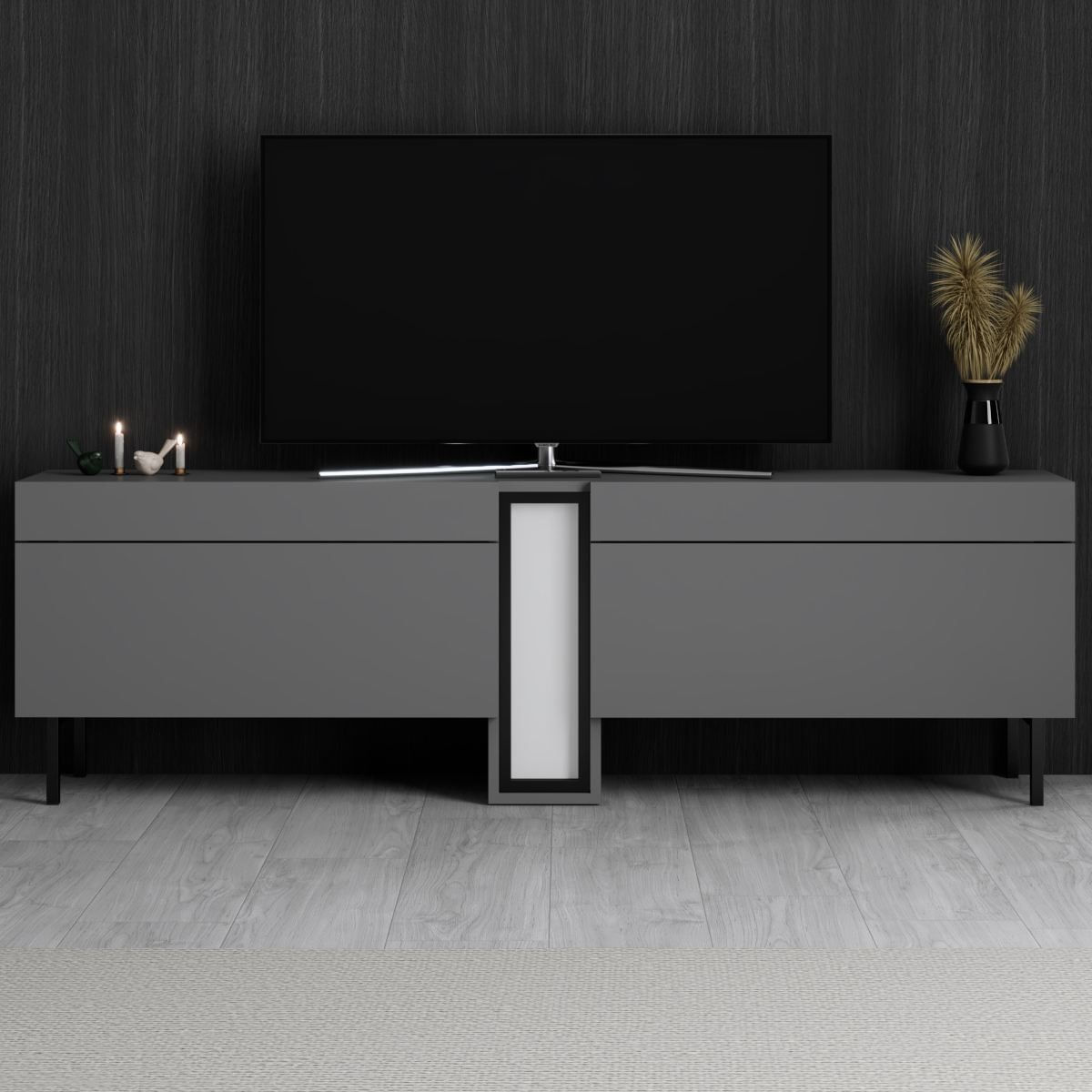 Comodă TV Nova, 180 x 55 x 32 cm, PAL melaminat — imaginea 3